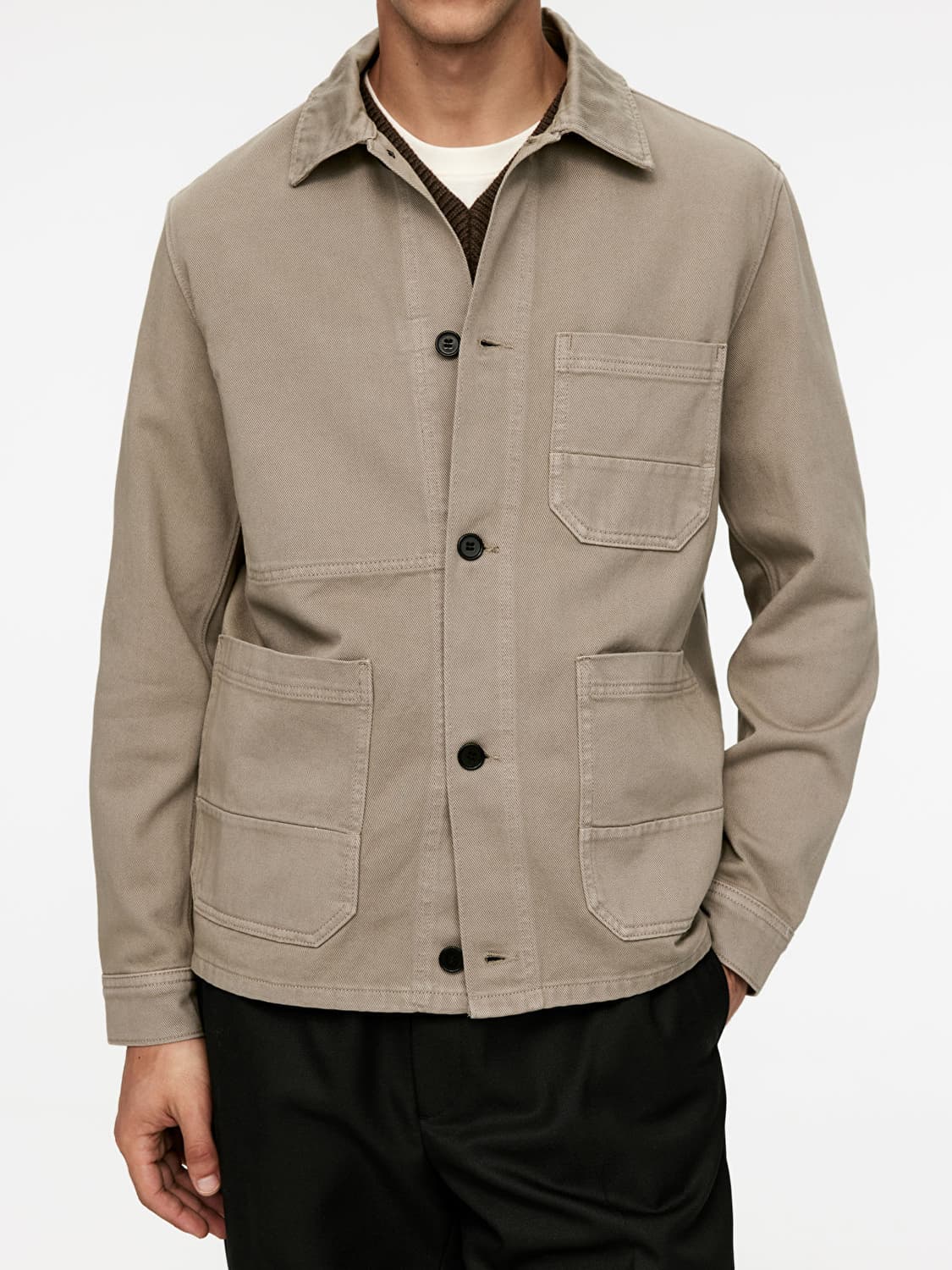 아르켓 토프 오버다이드 트윌 오버셔츠 상품이미지2