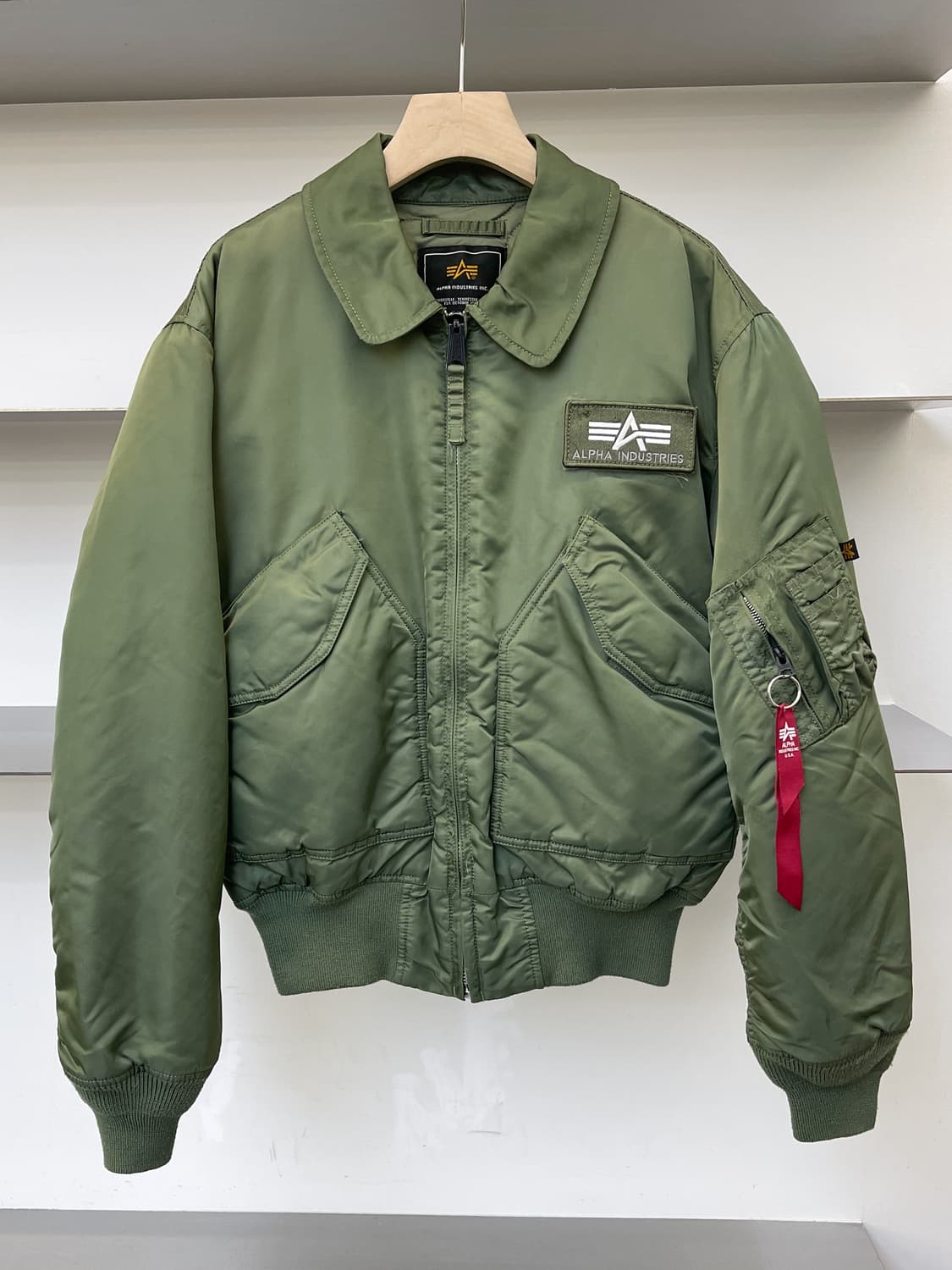 알파인더스트리 U.S.A.F CWU-45/P 플라이트 자켓 상품이미지2