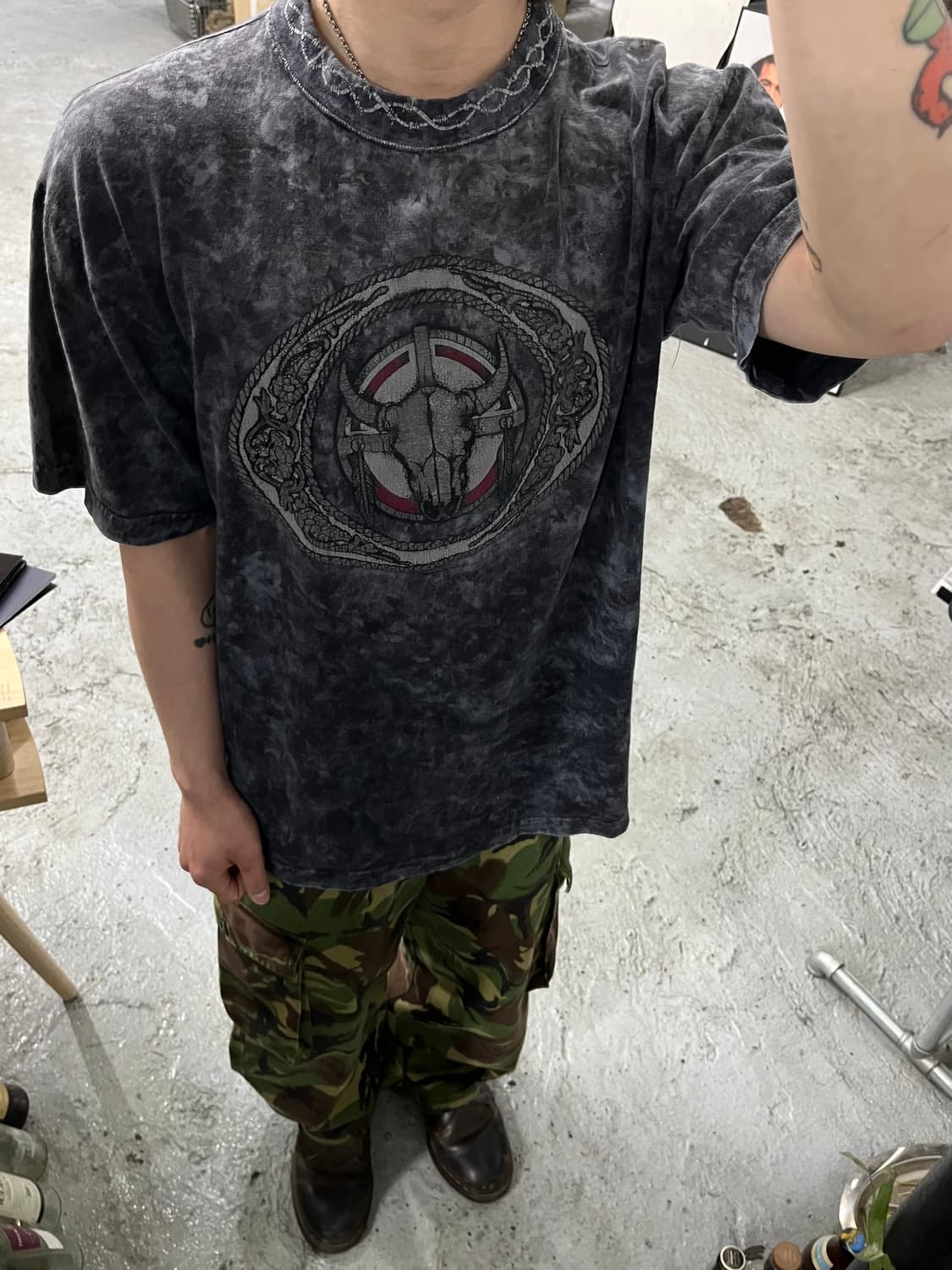 90s Factory Artwear fade tee 🇺🇸 상품이미지3