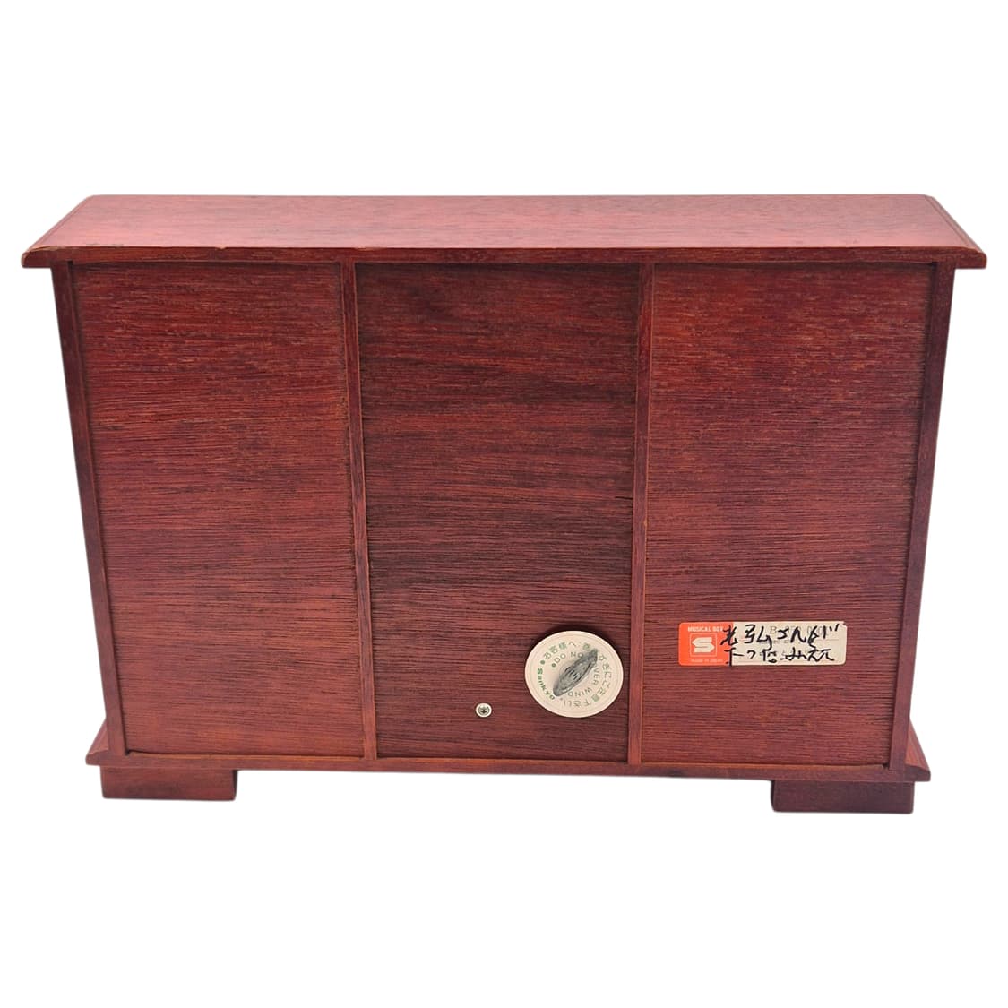 70s 엔틱 우드 플로랄 페인팅 오르골 대형 서랍장 상품이미지5