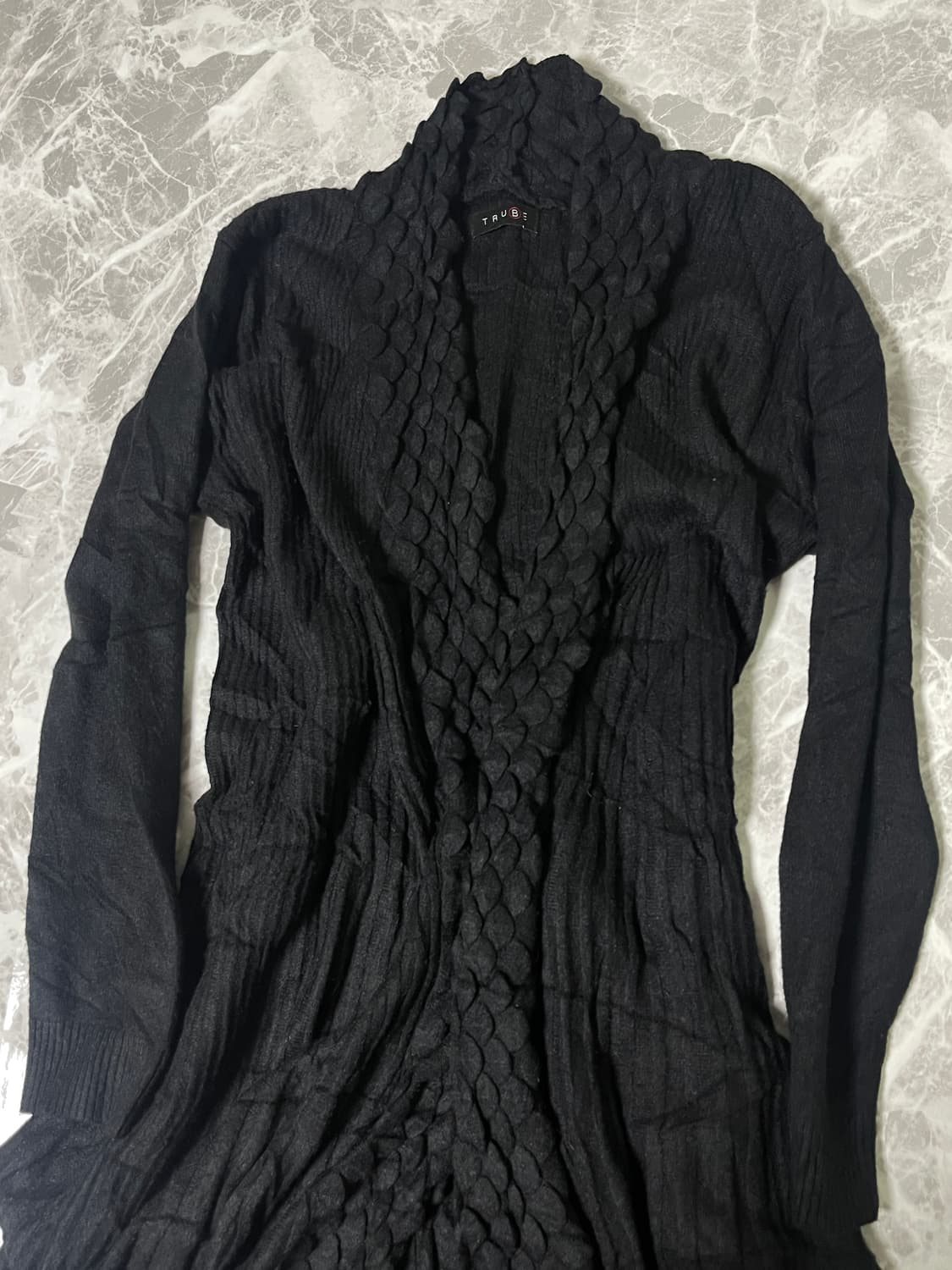 grunge pattern cardigan 상품이미지2