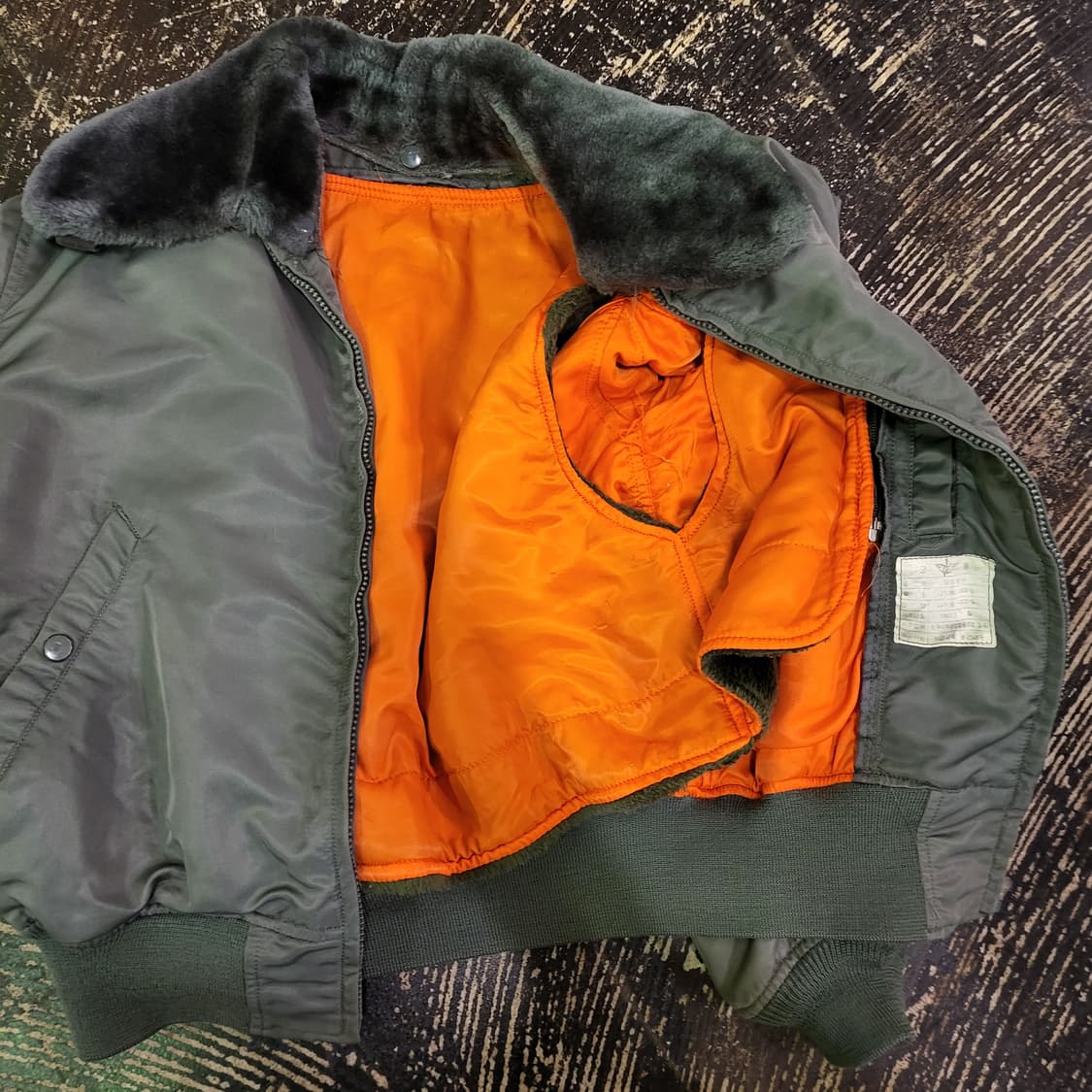 80s 군용 장교 자켓 상품이미지8