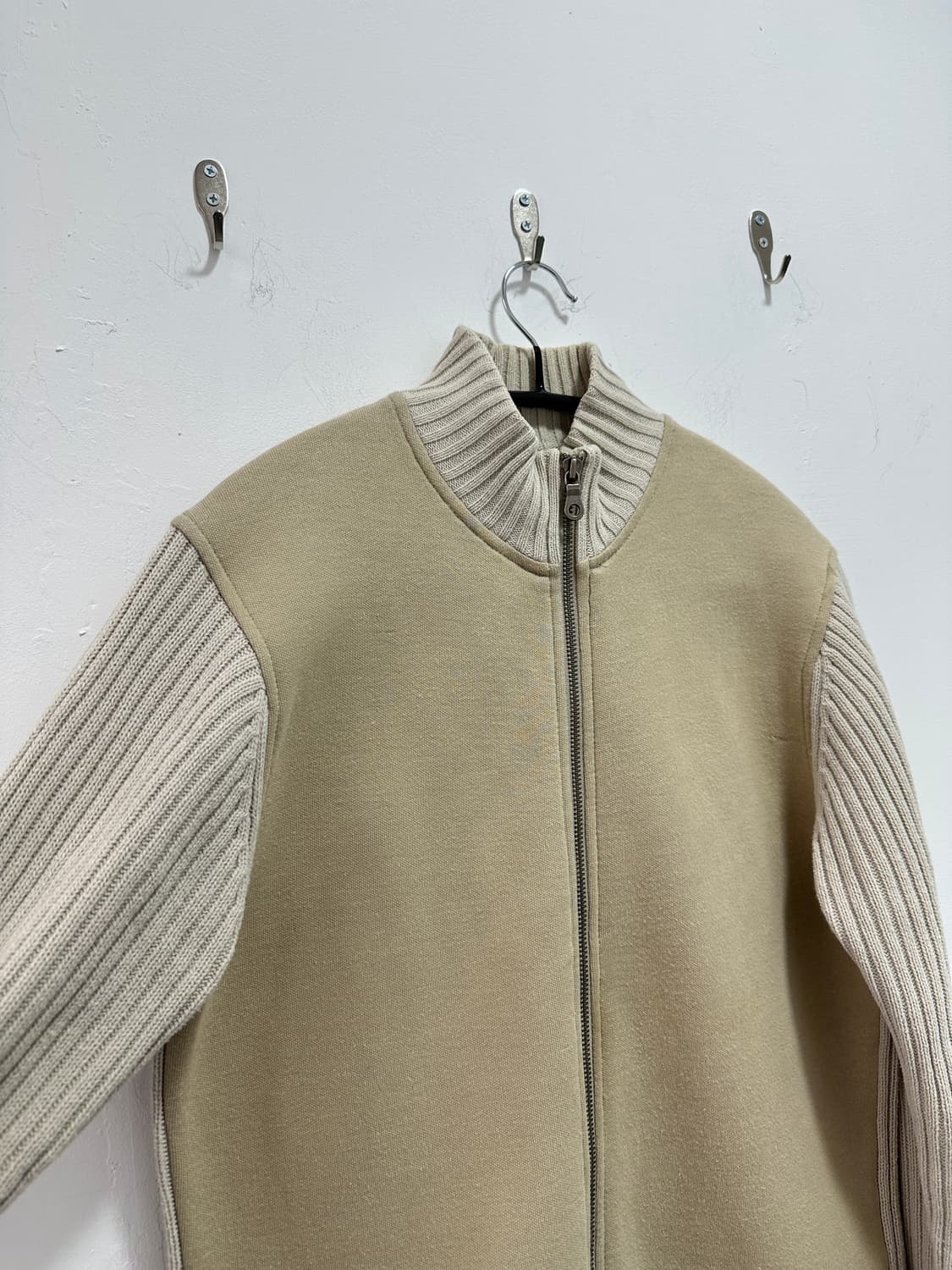 Vintage knit zip up 상품이미지4