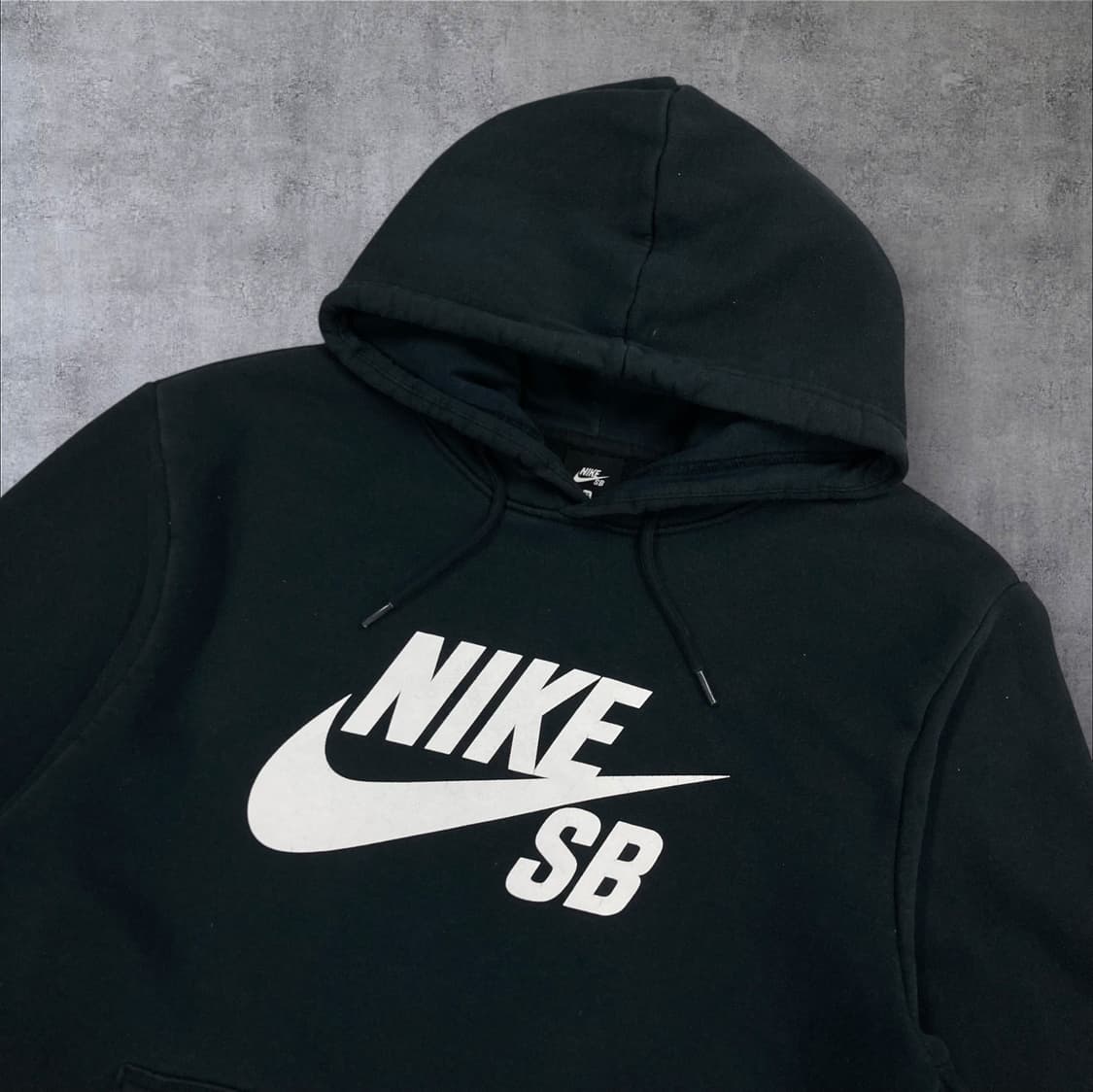 나이키 SB 블랙 컬러 빅로고 후드티 상품이미지2