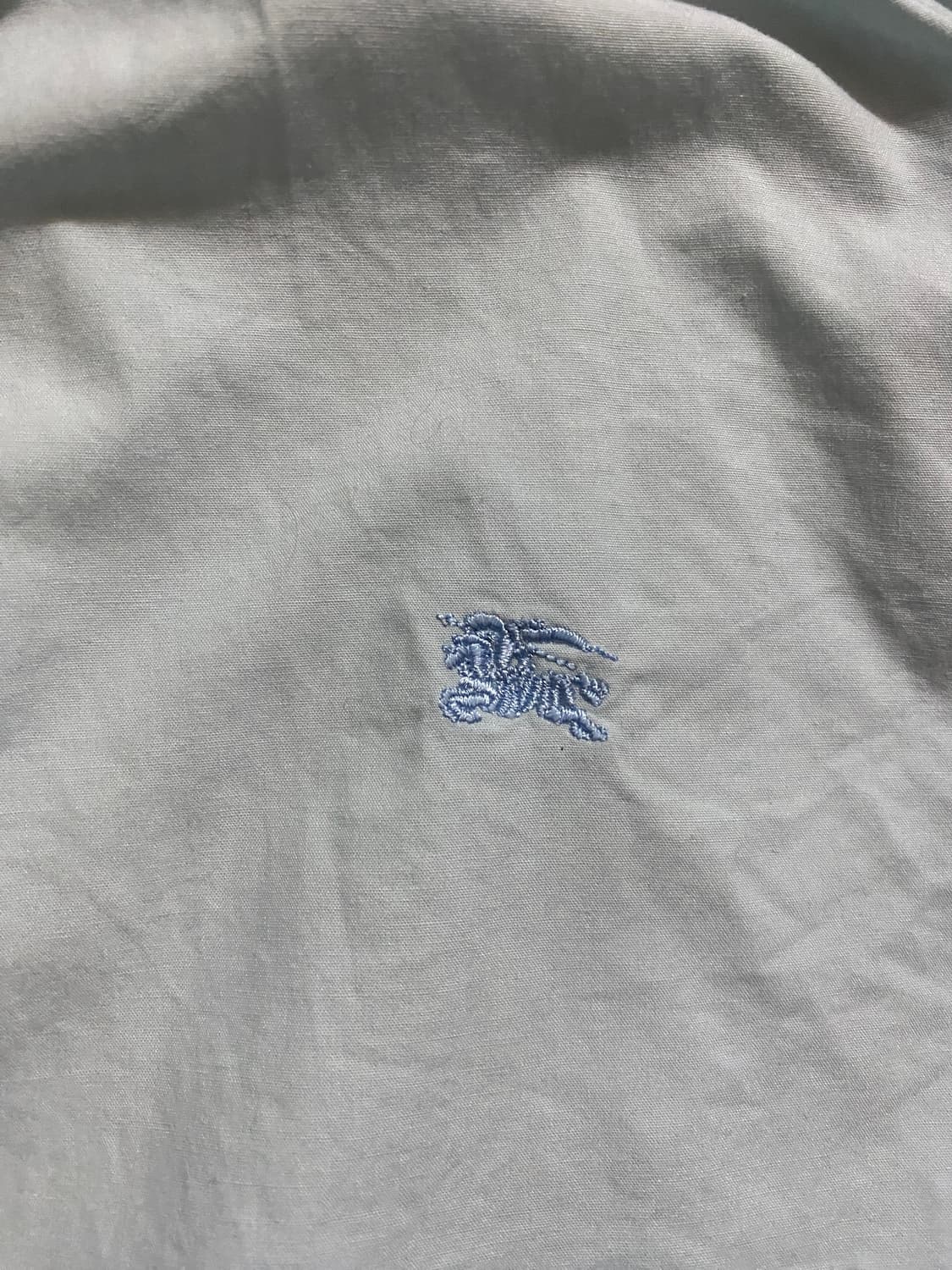 버버리 브릿 하늘색 셔츠 XL (100-105) 상품이미지3