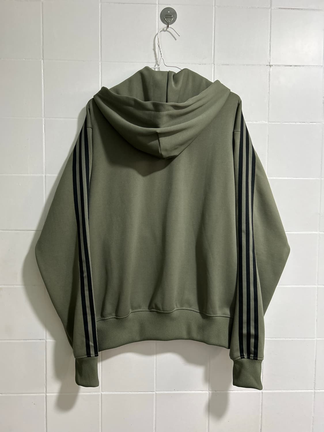 아디다스 카키 후드집업 져지 상품이미지2