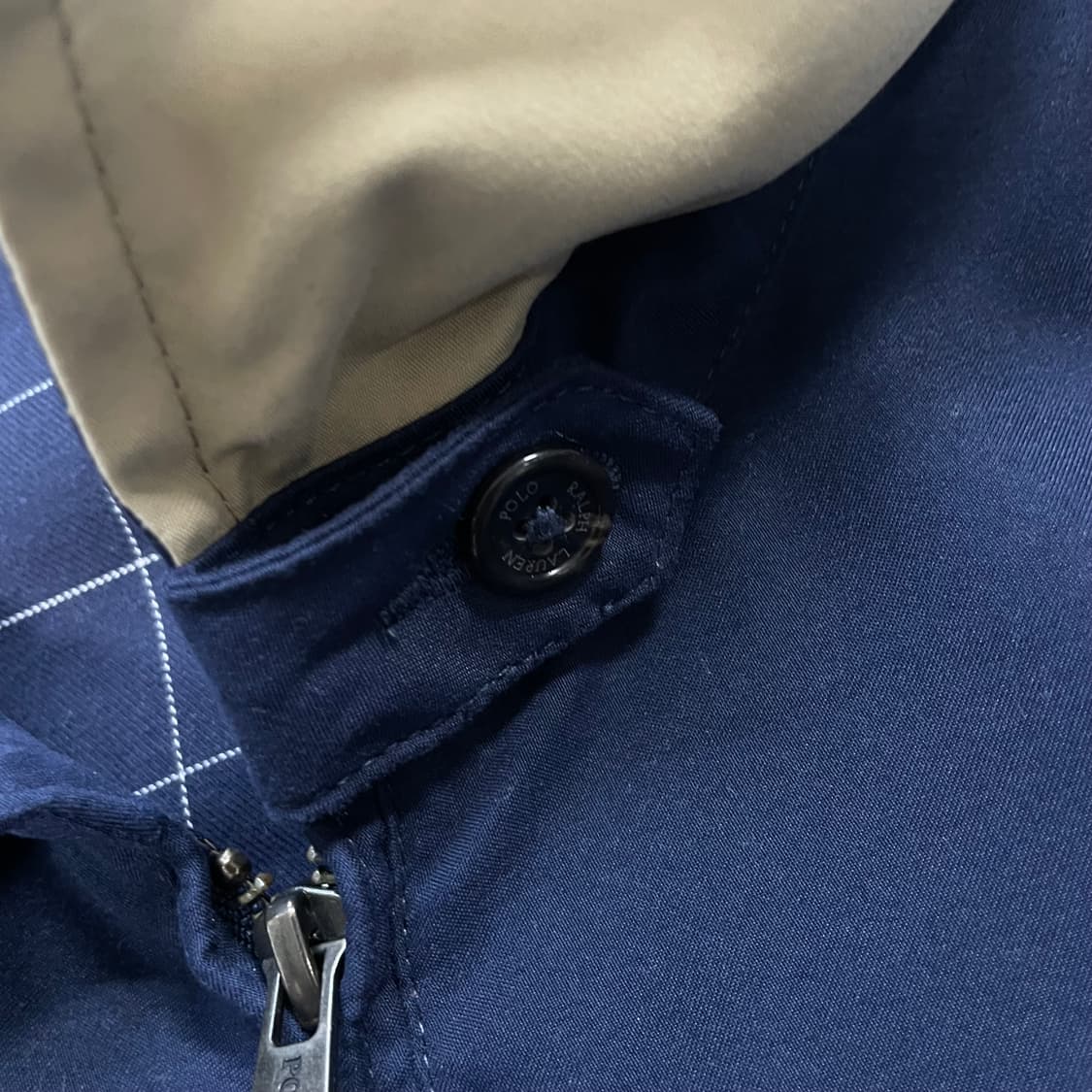 폴로 랄프로렌 포니 로고 폴리쉘 블루종 자켓 네이비 상품이미지4