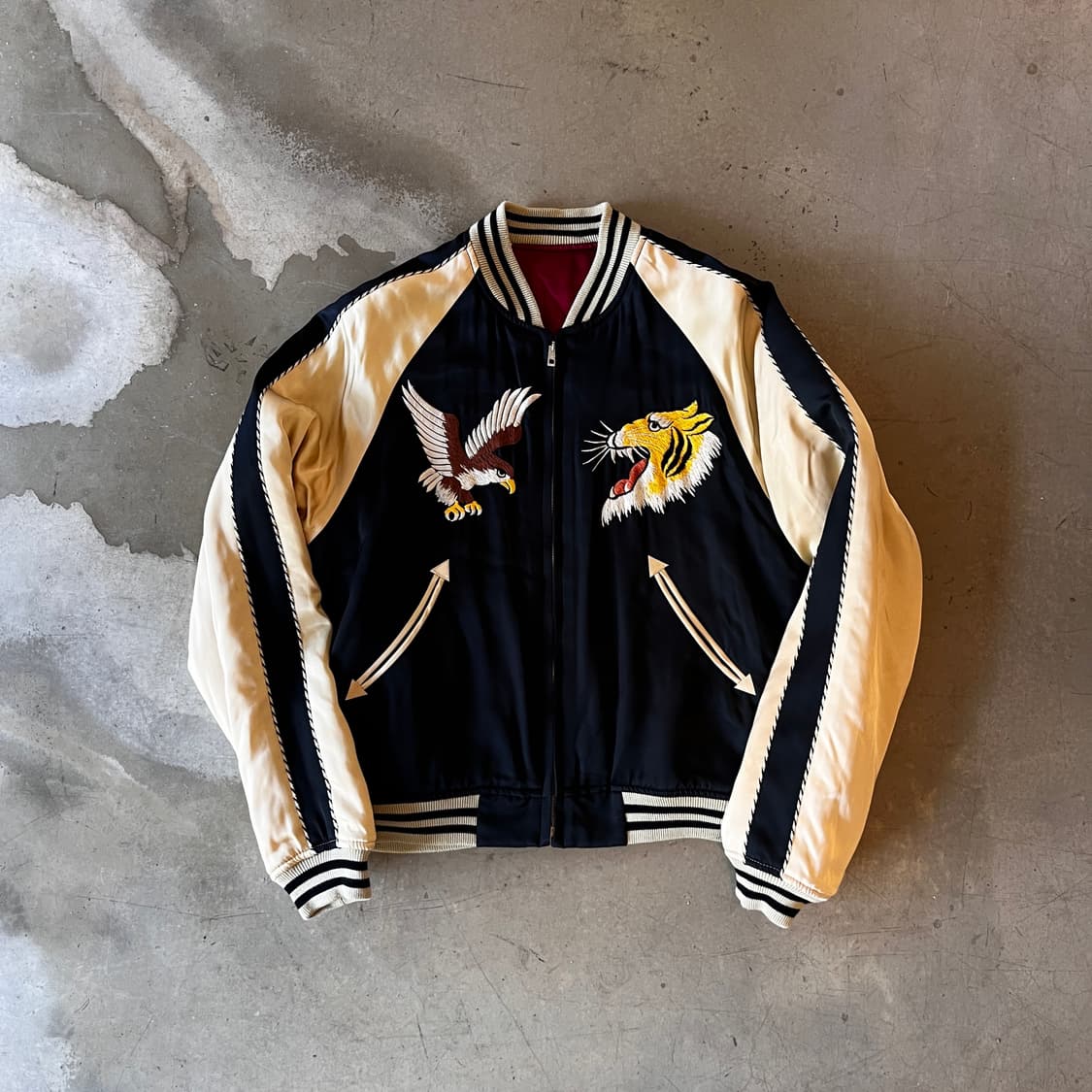 리얼맥코이 리버시블 스카잔 상품이미지1