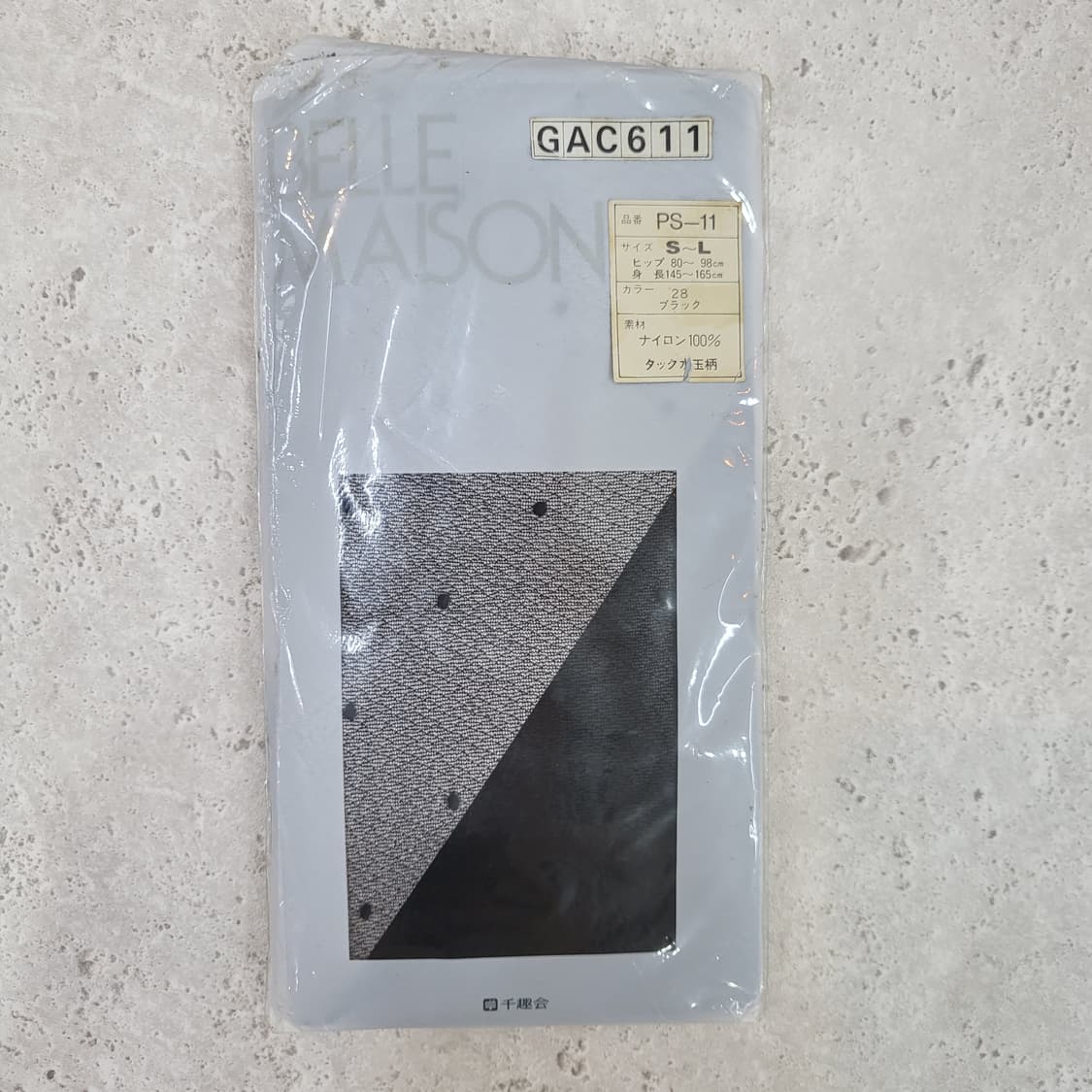 JPN 블랙 도트 팬티스타킹 상품이미지1