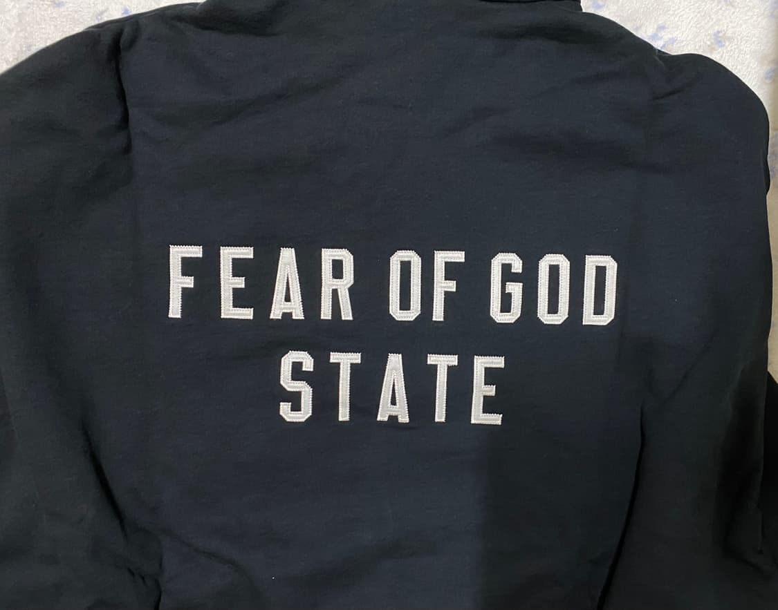 [XL] 24FW 피어오브갓 피오갓 에센셜 헤비 플리스 후드집업 상품이미지4