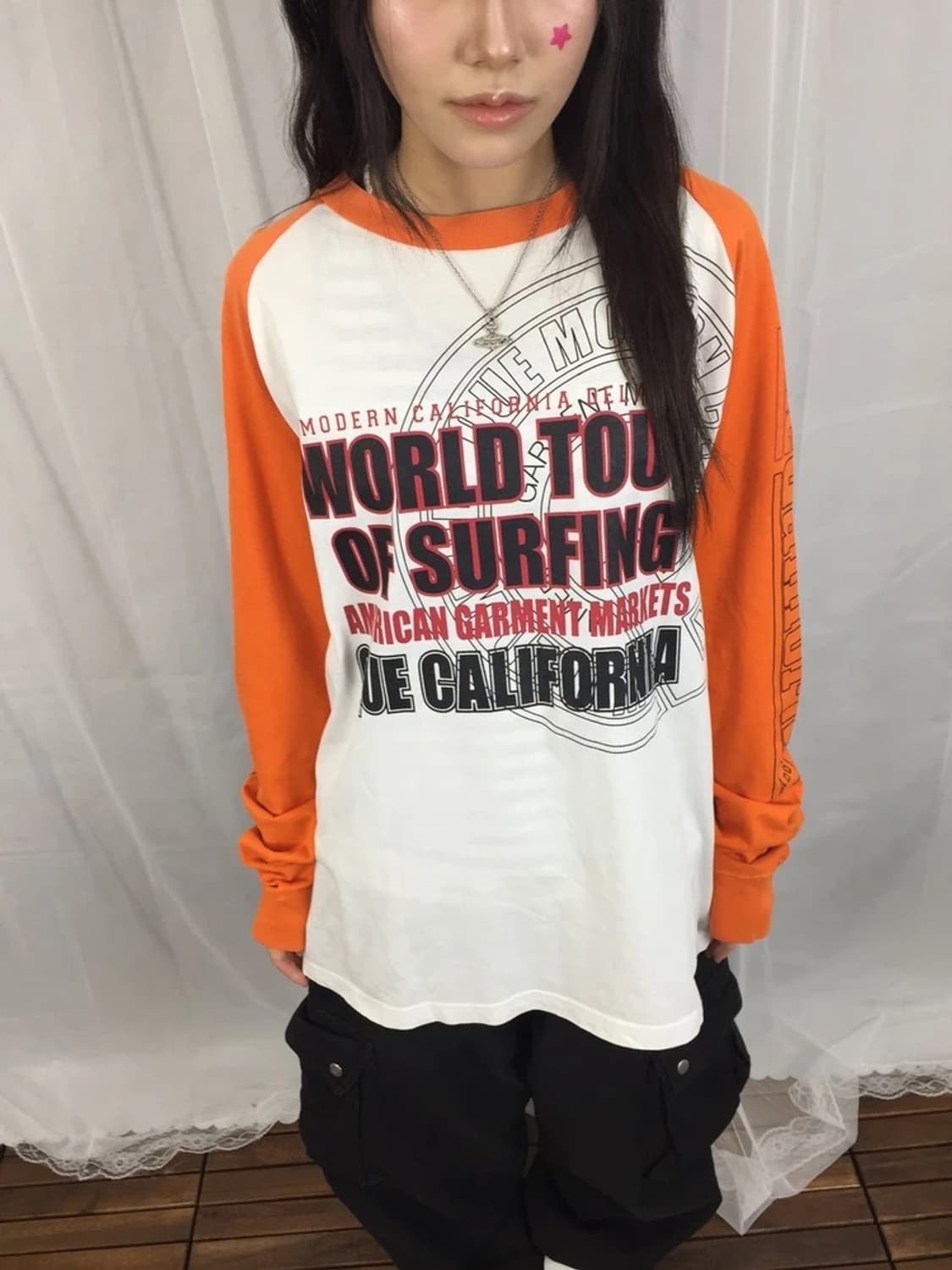 Que California Surf Raglan Long Sleeve 상품이미지4
