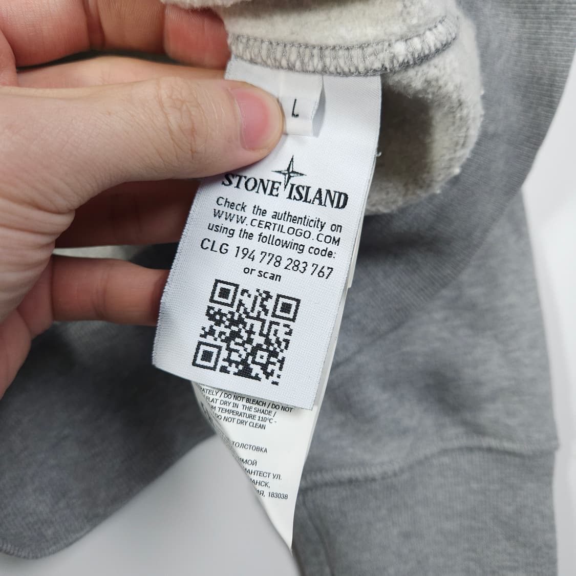 스톤아일랜드 와펜 맨투맨  상품이미지7