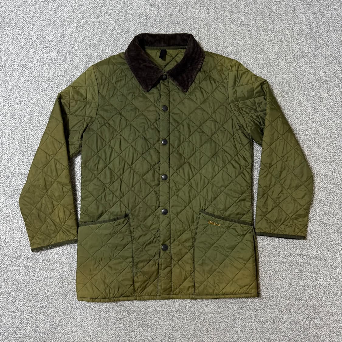 바버 퀄팅 자켓 남성용 S 100 상품이미지2