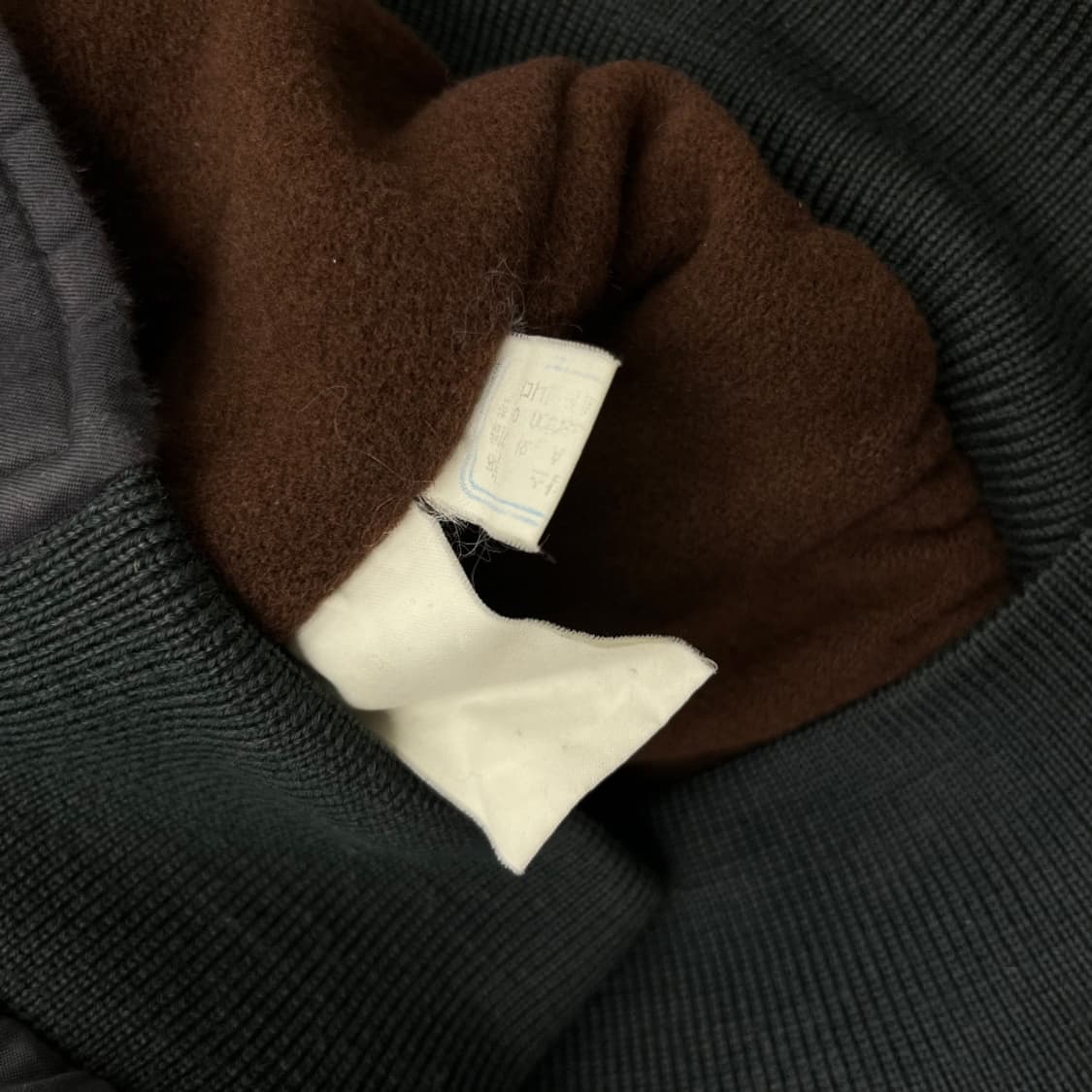 입생로랑 빈티지 차콜 카라 세무자켓 100 상품이미지6