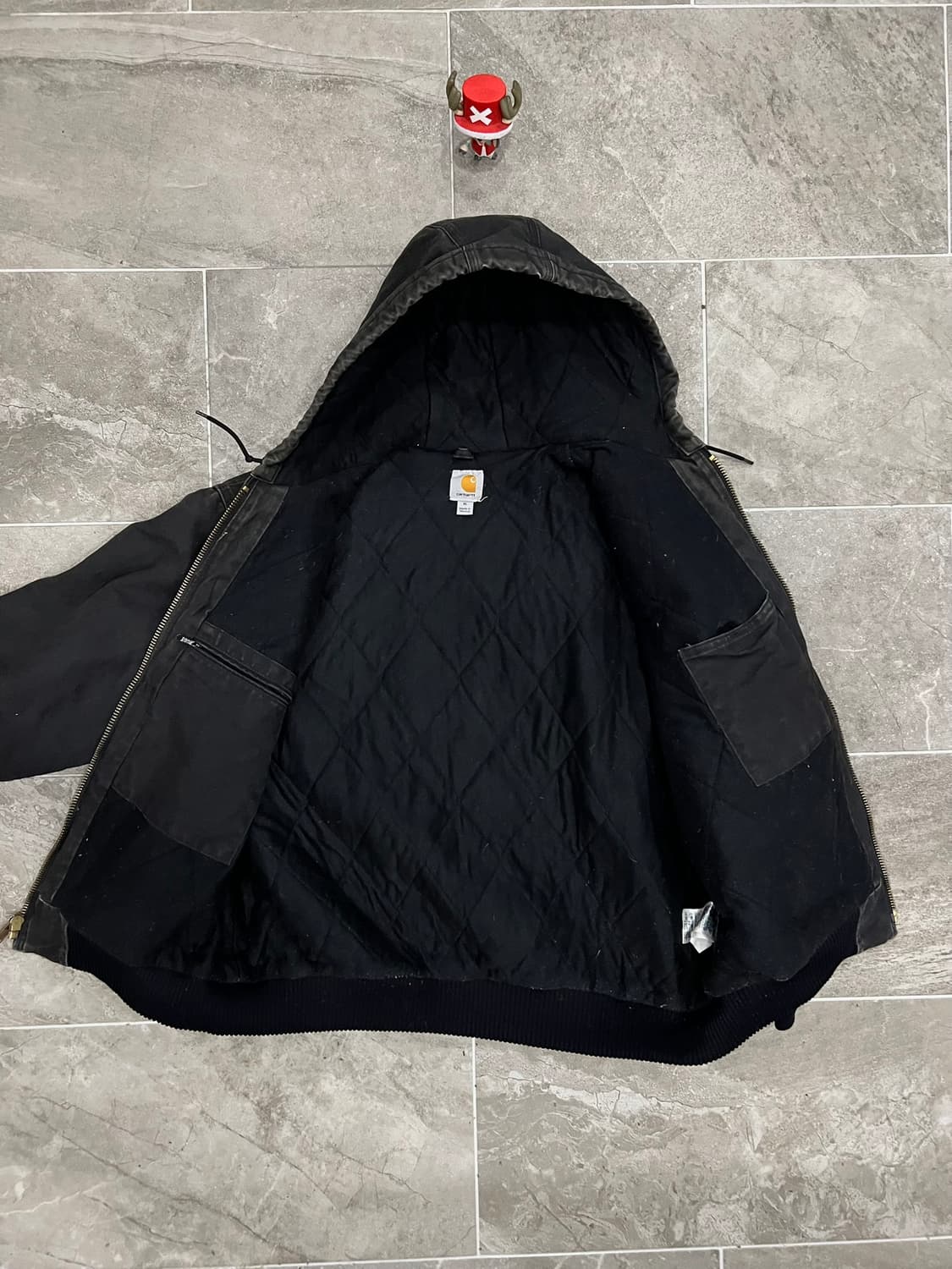 (XL) 칼하트 덕 액티브 후드자켓 J130 BLK 블랙 상품이미지3