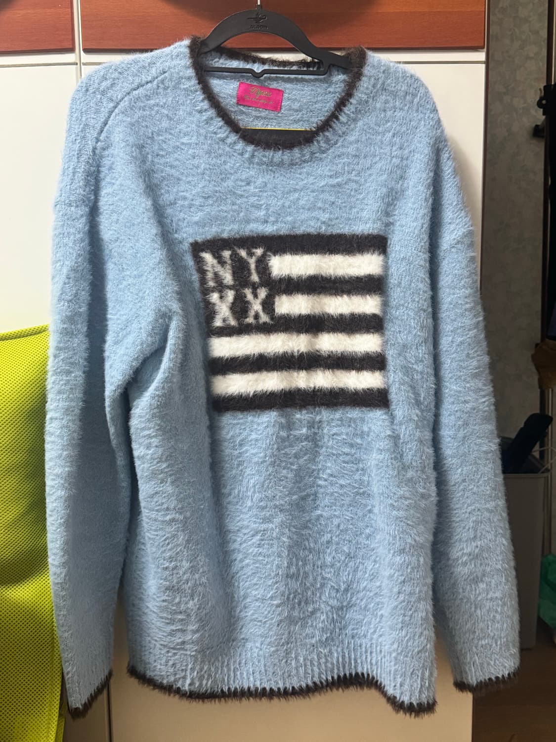 Nyxx 니트 블루 상품이미지1