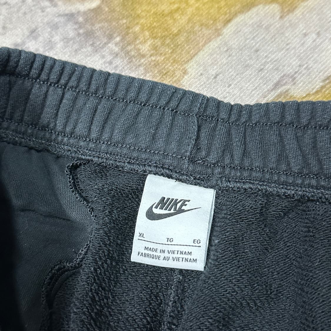 나이키 스우시 블랙 트레이닝팬츠 XL 상품이미지4