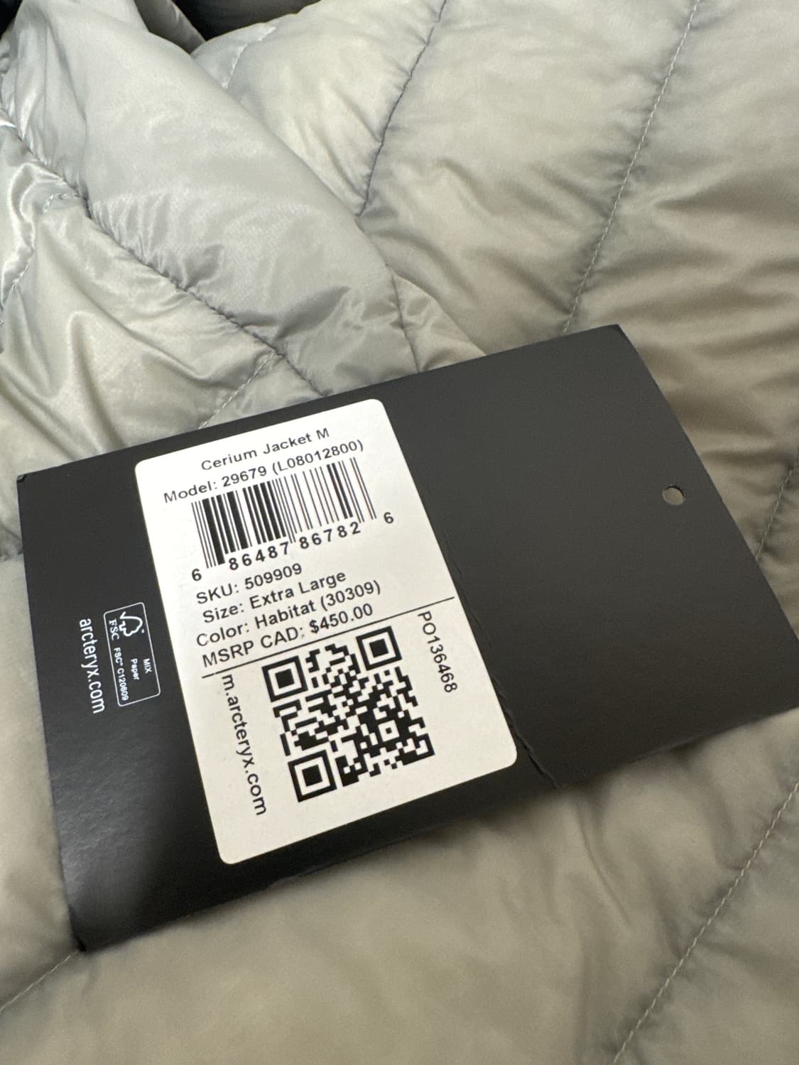 [XL]아크테릭스 세륨 해비타트  상품이미지4