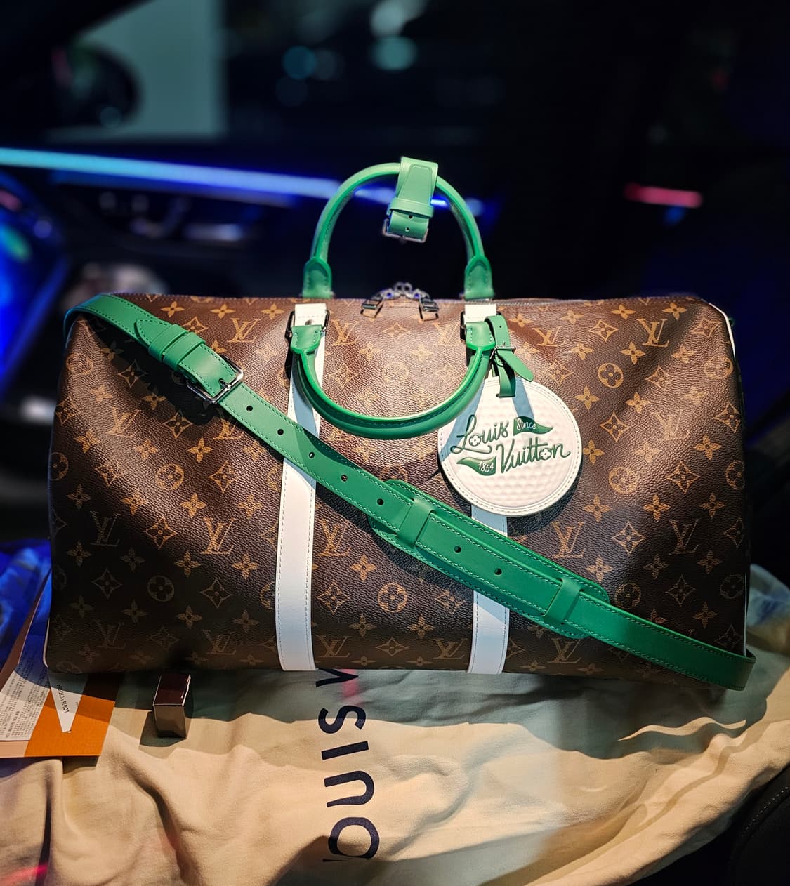 루이비통 퍼렐 한정판 골프공 마카사르 키폴50 상품이미지2