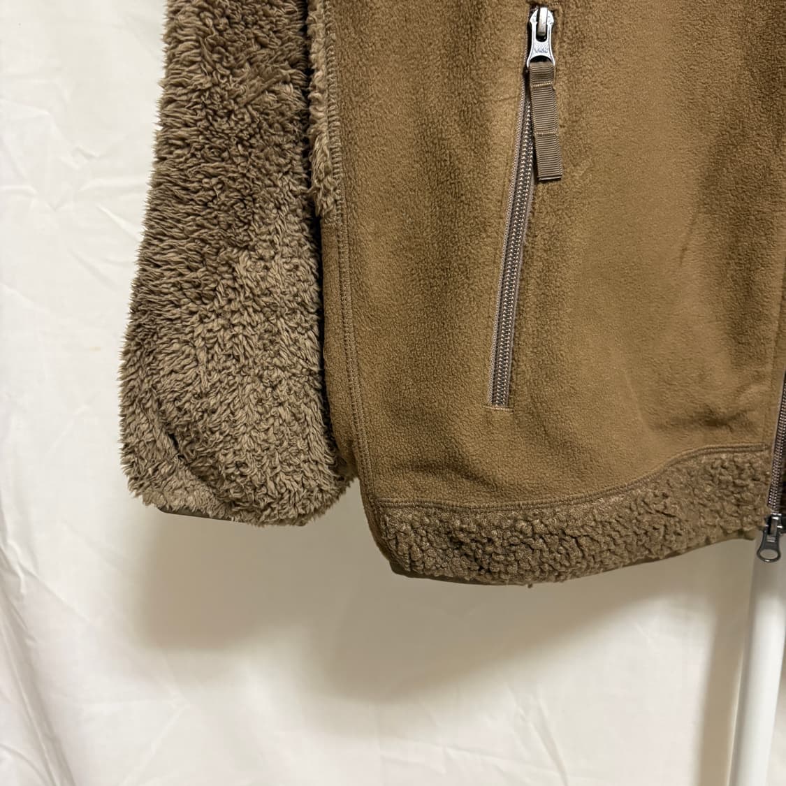 유니클로x엔지니어드 가먼츠 콜라보 플리스 집업 / 브라운, M 상품이미지5