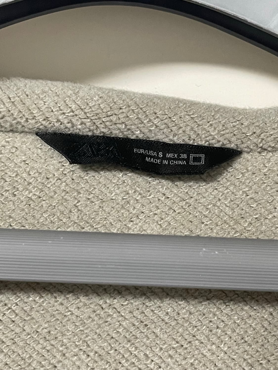 자라 체크 박시핏 점퍼 상품이미지5