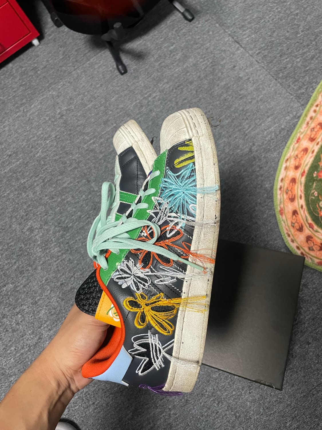 아디다스 슈퍼스타 션우더스푼 265 상품이미지3