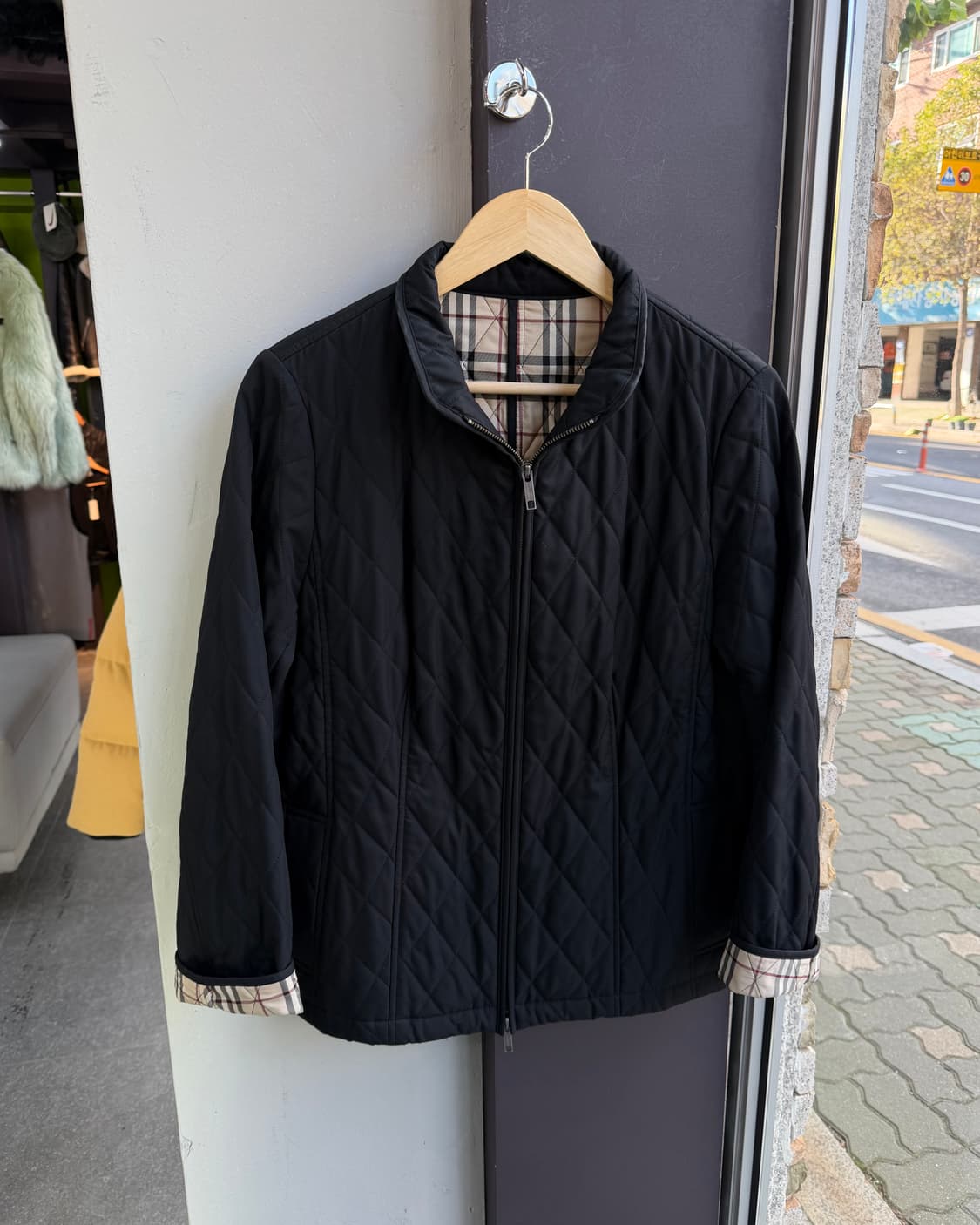 55/ 버버리 퀄티드 노바체크 패딩 자켓 상품이미지2