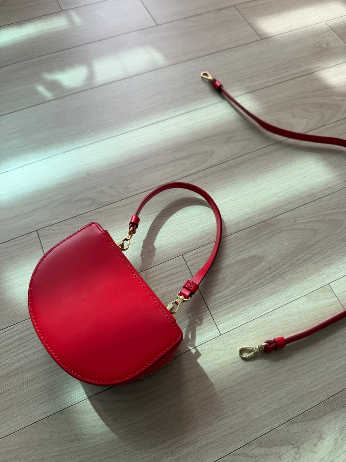 엘바테게브 레드 토트백 숄더백 상품이미지3