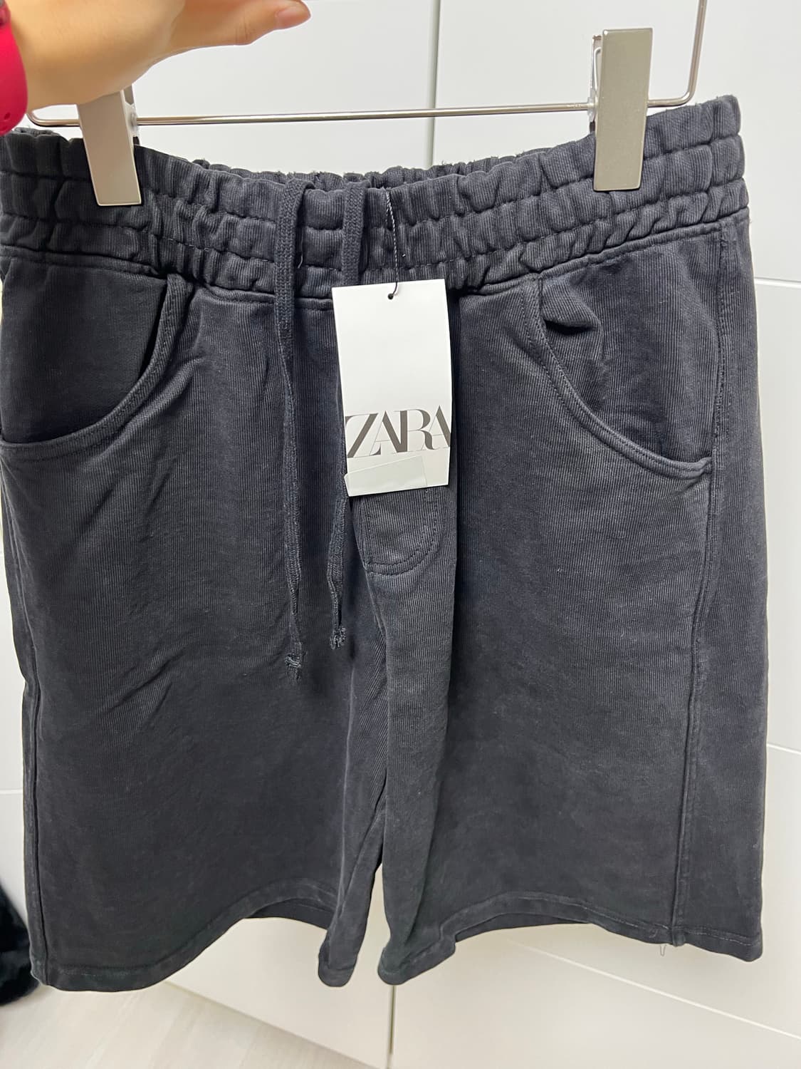 자라 배기핏 조거 버뮤다팬츠 s (30) 새상품 상품이미지3