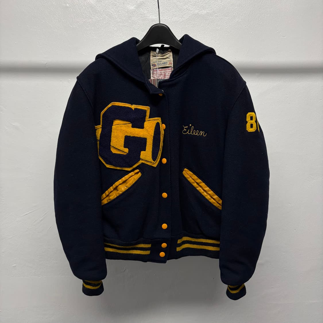 드롱 빈티지 바시티 자켓 2  상품이미지1