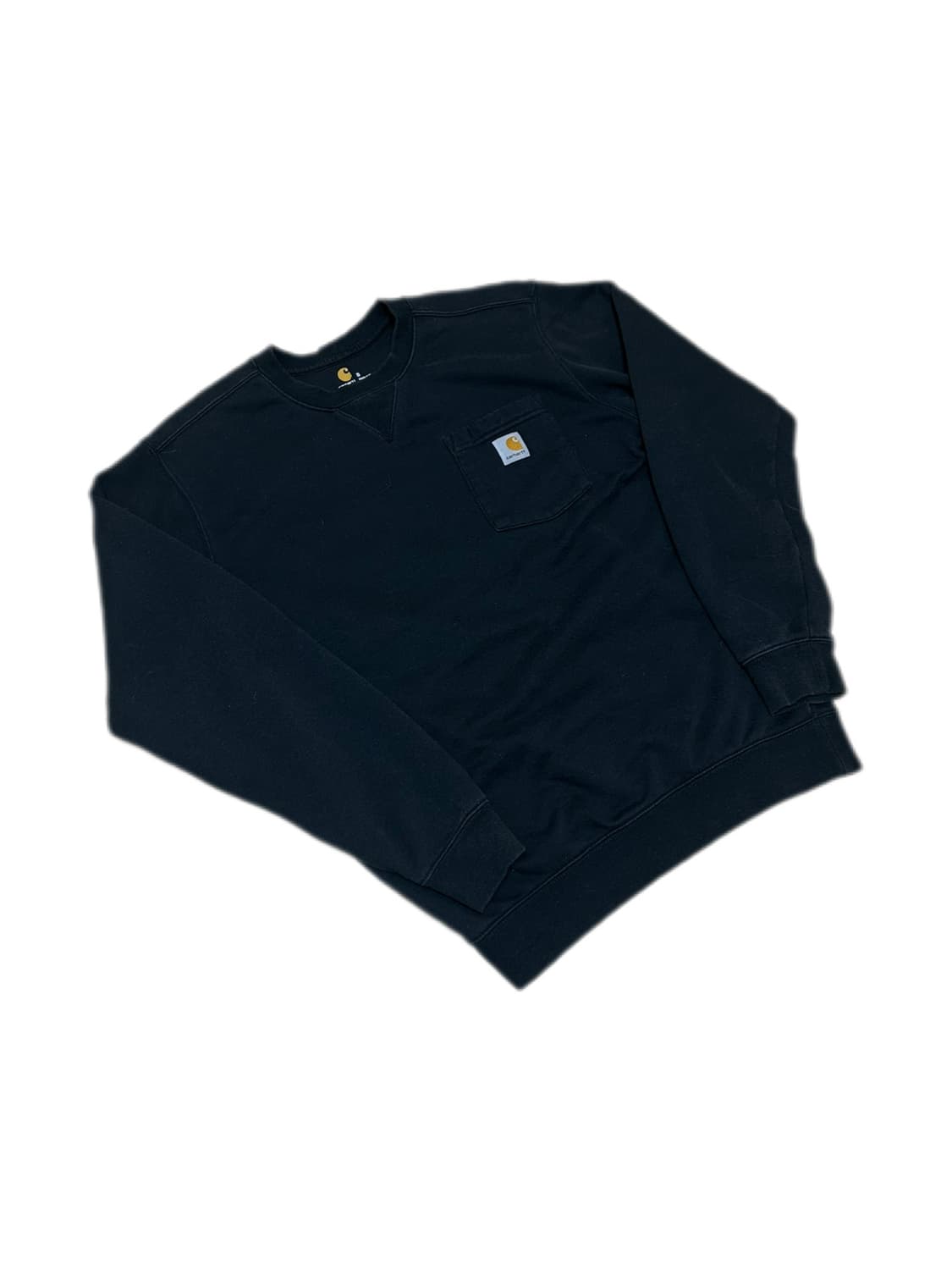 칼하트 오리지널핏 블랙 포켓 스웻셔츠 상품이미지1
