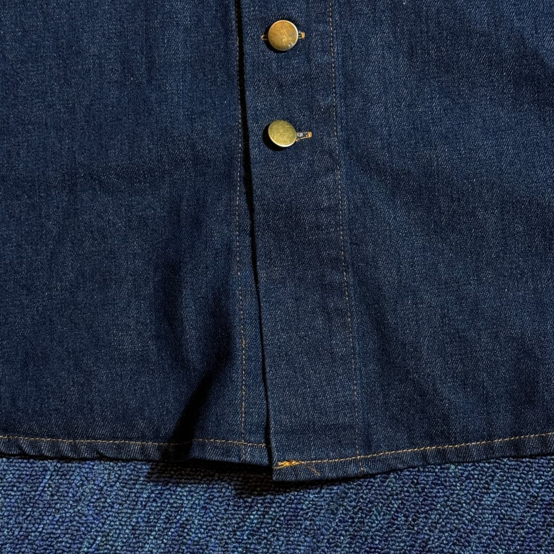 빈티지 버튼포인트 롱스커트 상품이미지3