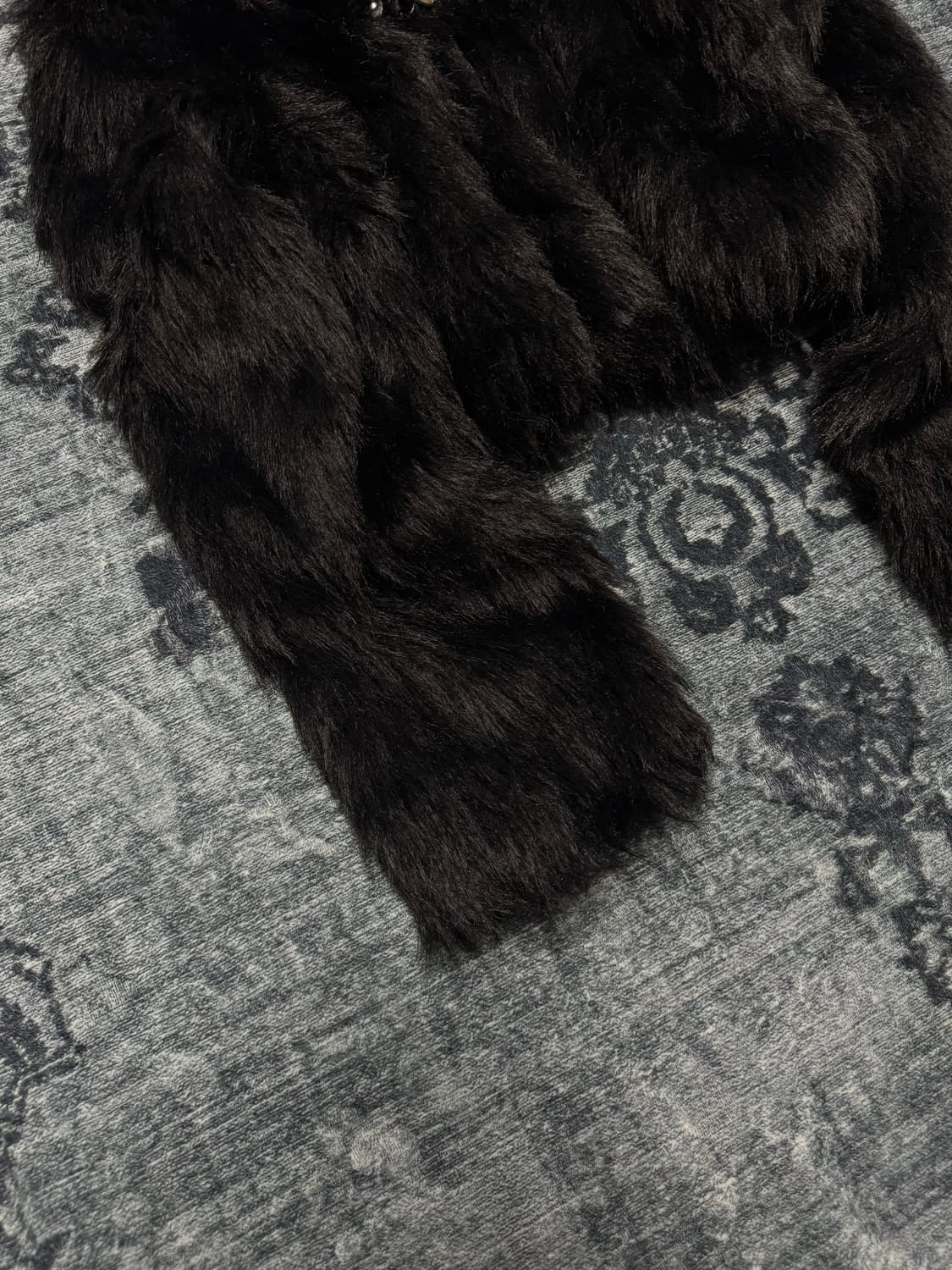 Punkrave harajuku crop fur jacket  상품이미지5