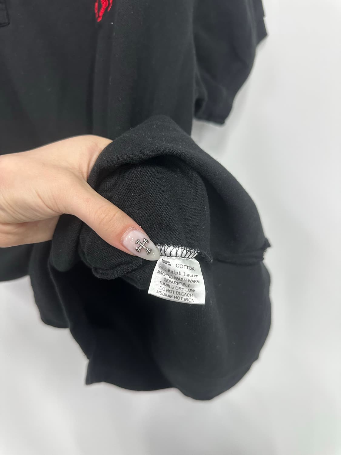 폴로 빅포니 블랙 반팔 상품이미지3