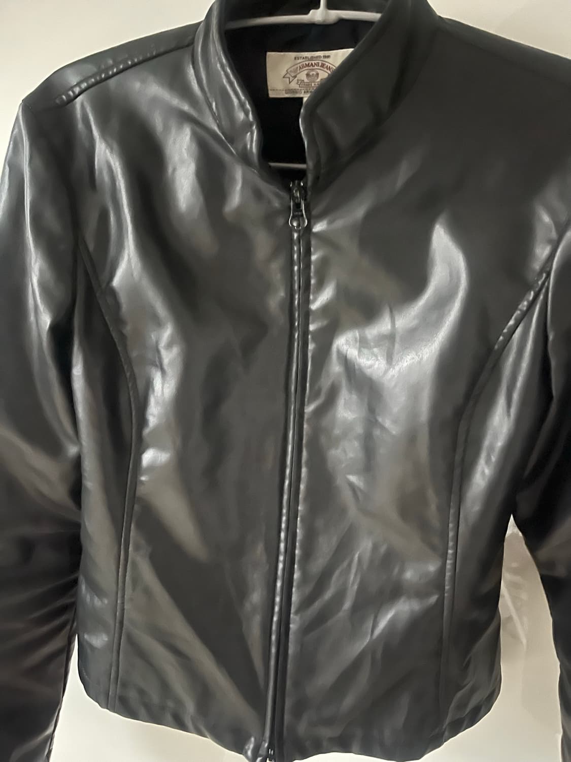 Armani Jeans 여성 레더 자켓 상품이미지3