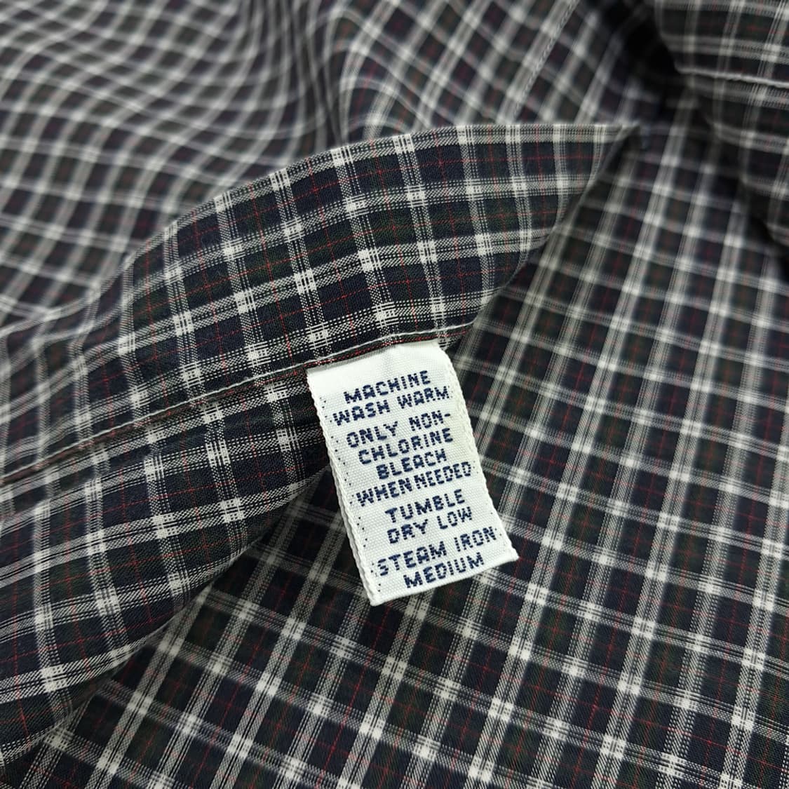 CN712 2XL 폴로 랄프로렌 마이크로 블랙워치 긴팔 셔츠 남방 상품이미지6