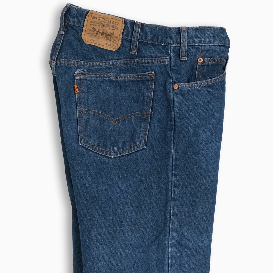 리바이스 505 오렌지탭 진청 80s USA 31인치 OR5053372 상품이미지5