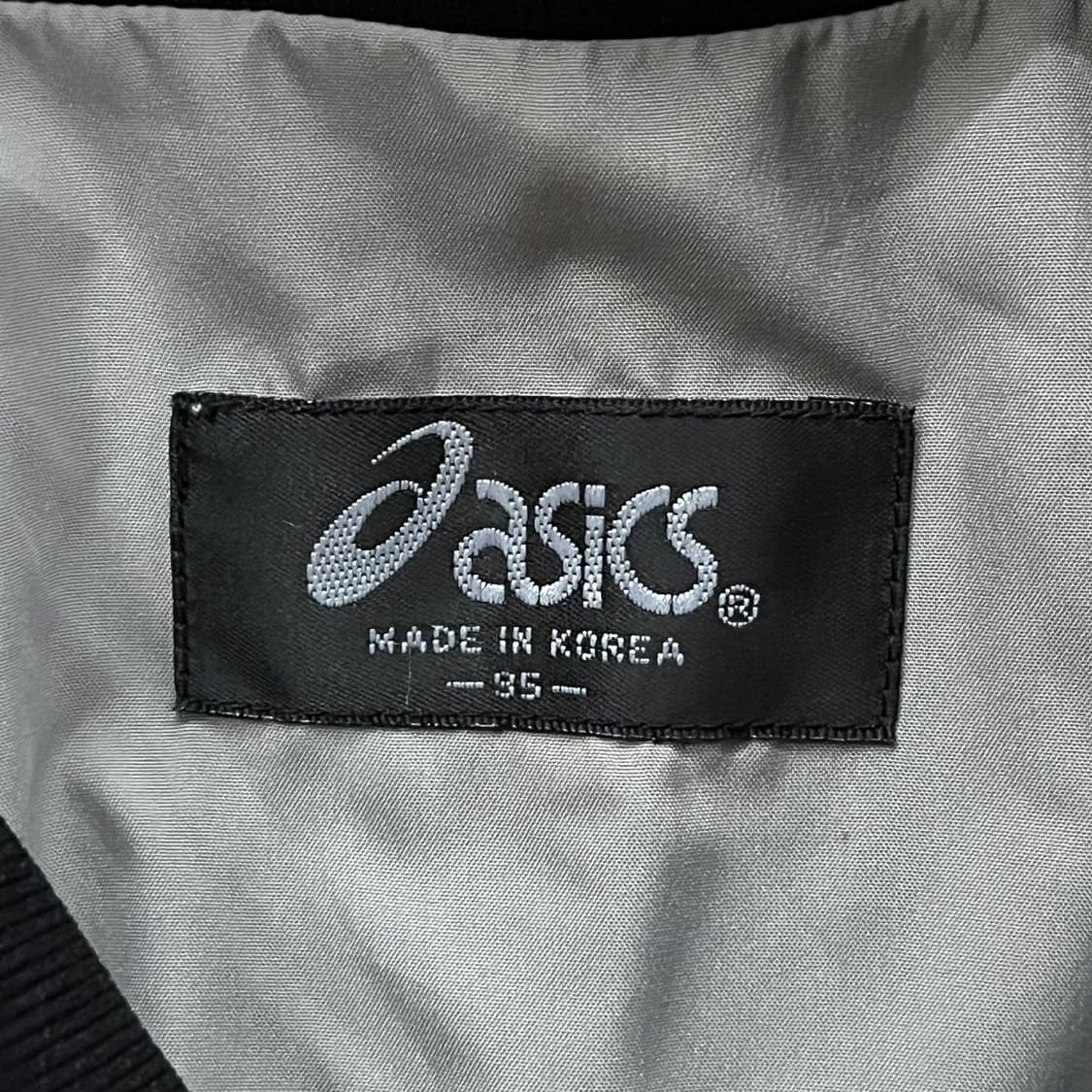 [정품/95] 아식스 바람막이 윈드브레이커 그레이 b12 상품이미지5