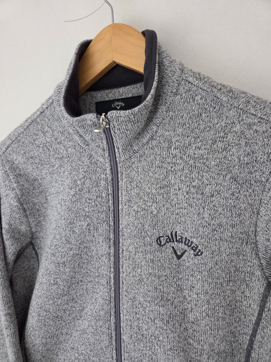 캘러웨이 집업 니트 골프웨어 자켓(95사이즈) 상품이미지4
