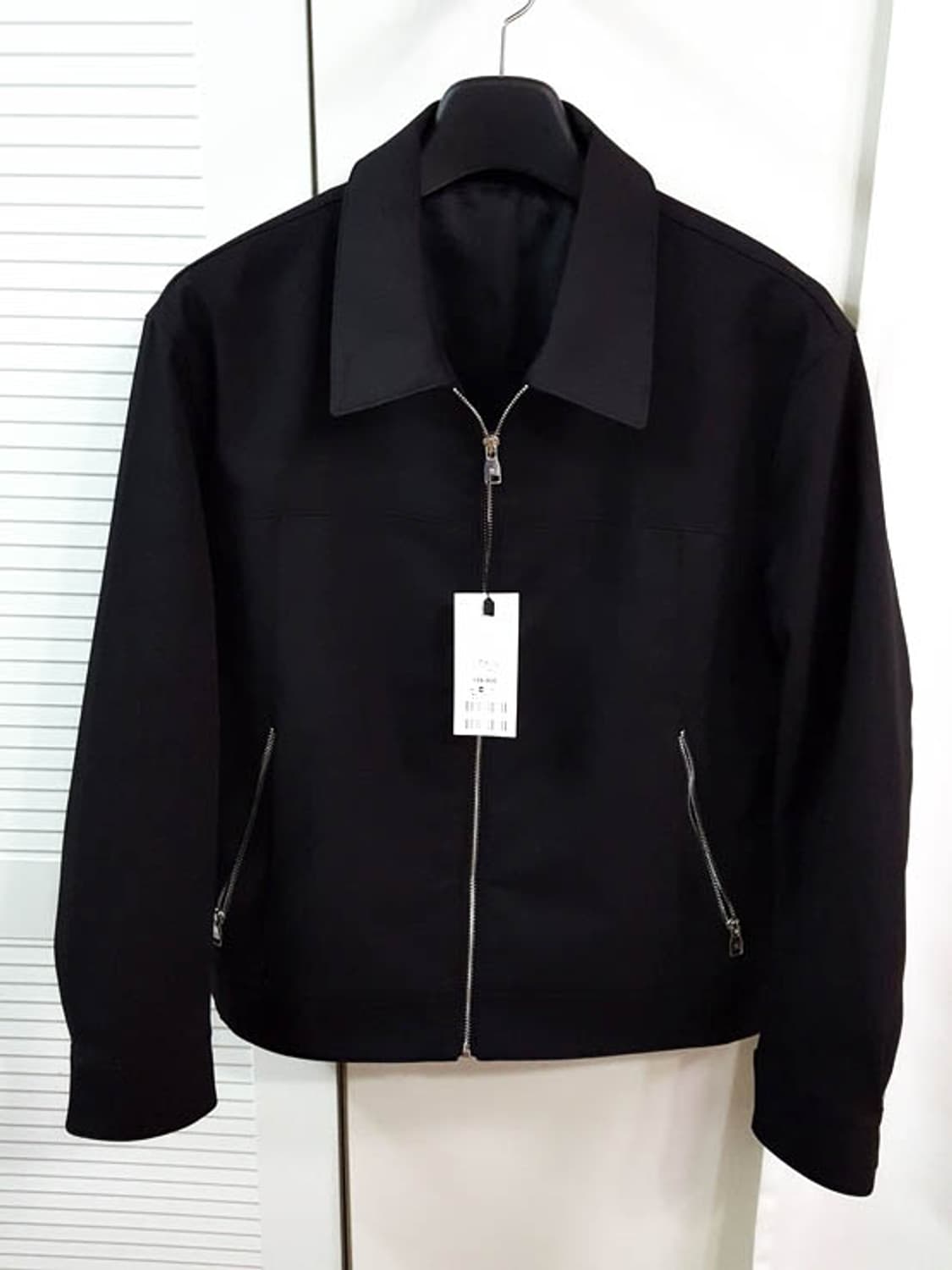 [새상품] 프로젝트엠 남성 블루종 자켓 블랙 105 상품이미지1