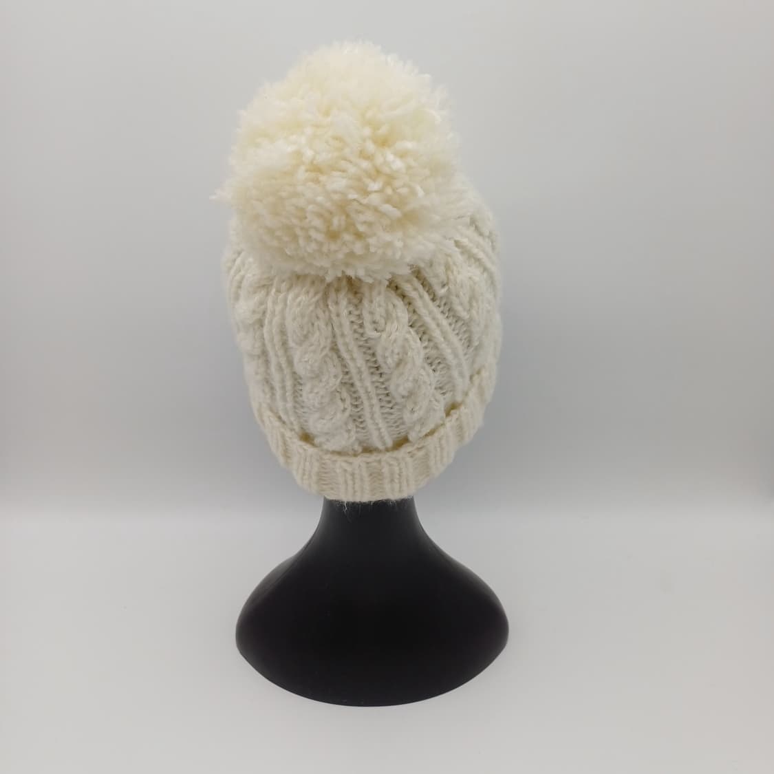 일본 빈티지 니트 비니 방울 모자 [BF10445-162-57] 상품이미지3