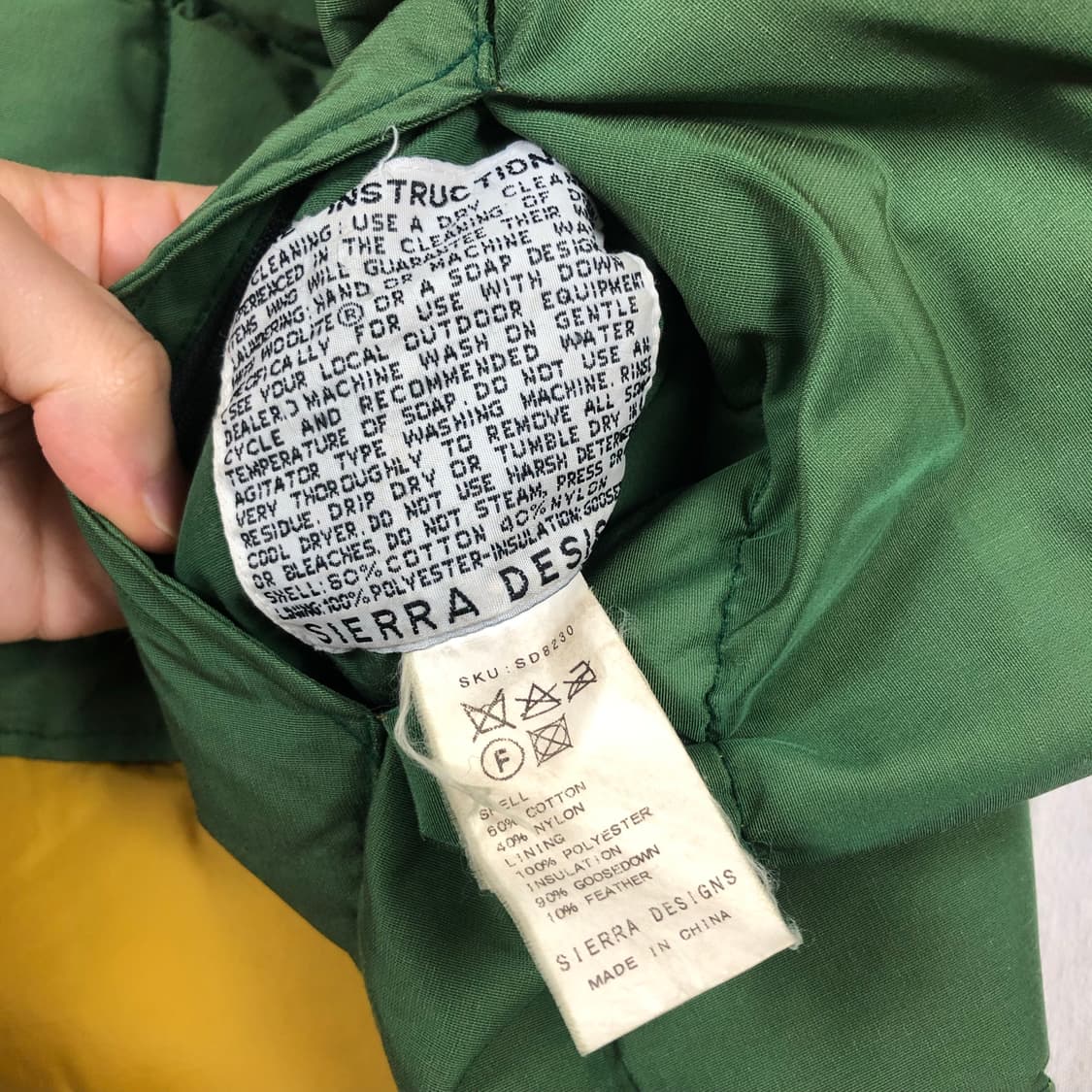 시에라디자인 60/40 리버시블 다운 패딩조끼 베스트 상품이미지8