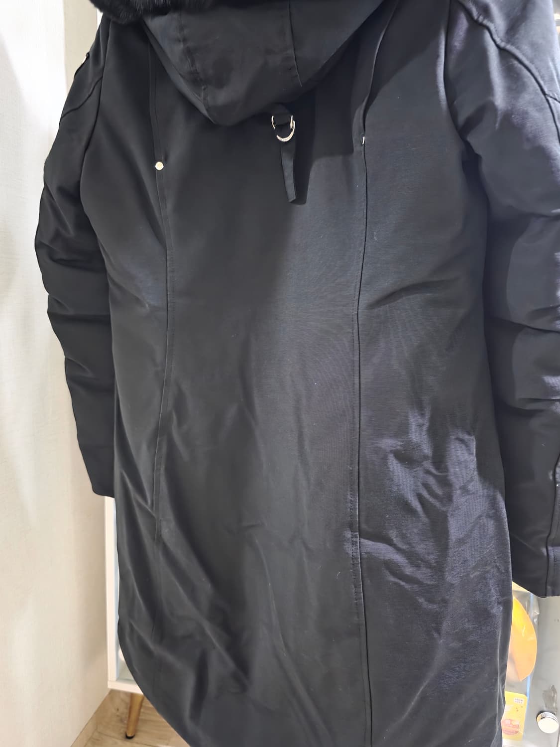 무스너클 스틸링 블랙퍼 패딩 상품이미지6