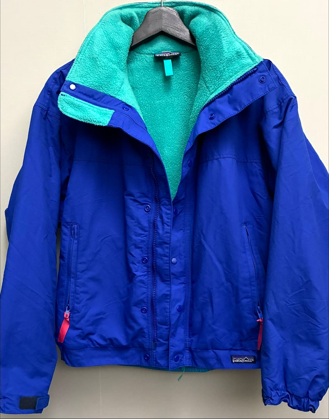 (XS~S)80s USA 빈티지 파타고니아 리버서블 신칠라 플리스자켓 상품이미지8