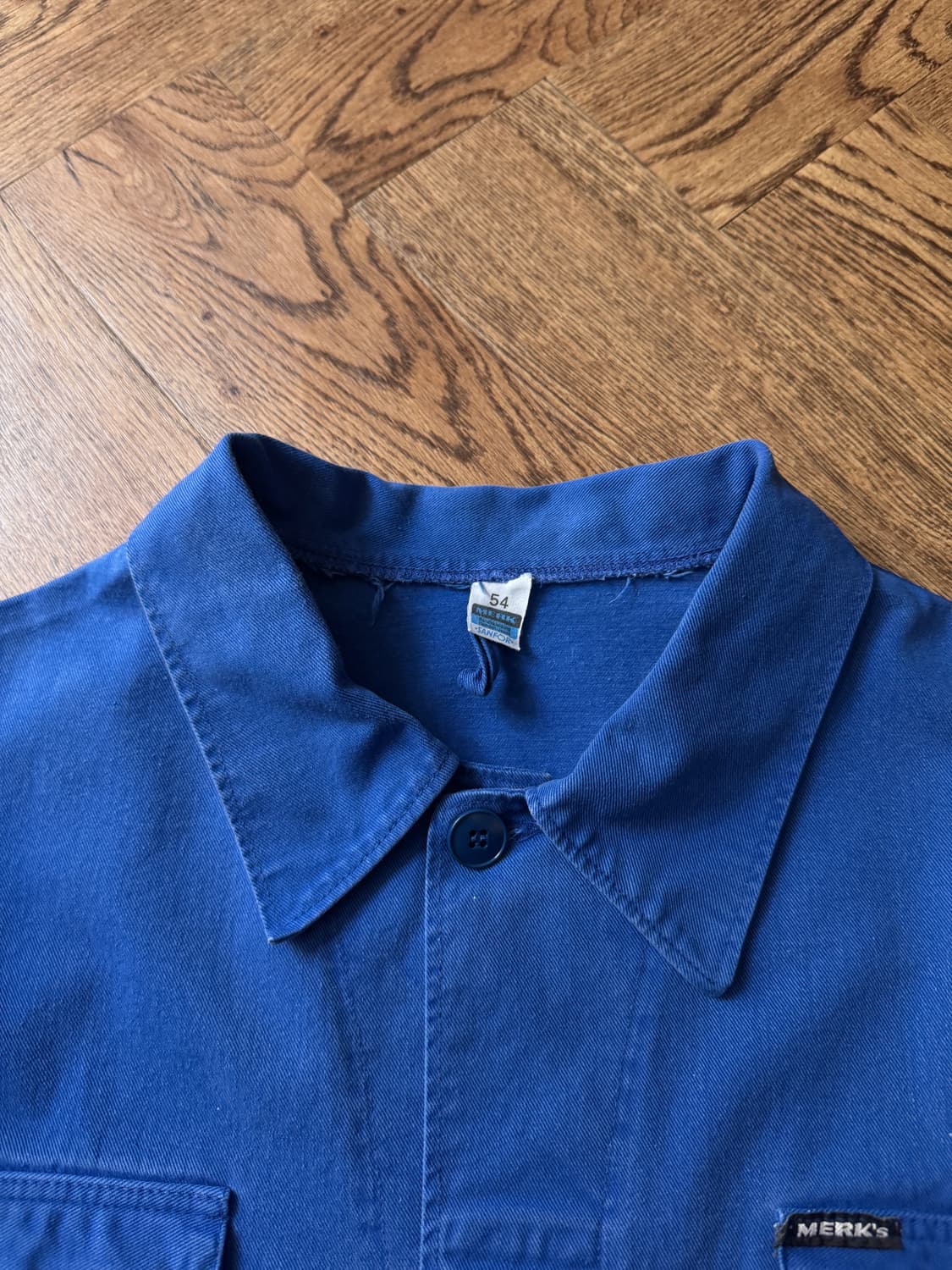 [L]MERK's 잉크블루 메카닉 프렌치 워크자켓 상품이미지2