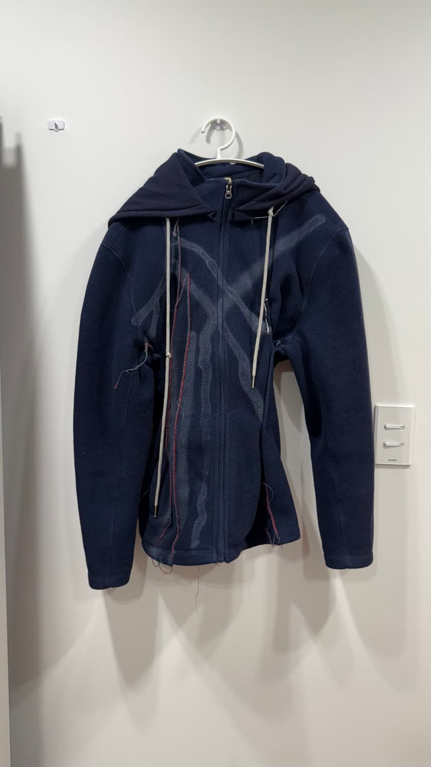 팩스00100 후리스 후드집업 자켓 상품이미지1