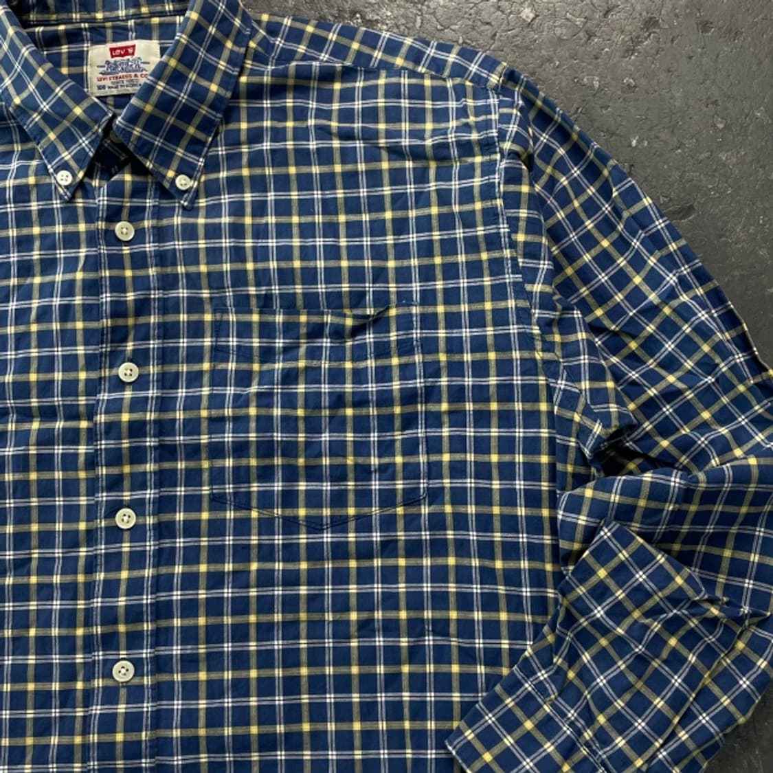 100 리바이스 체크 셔츠 상품이미지2