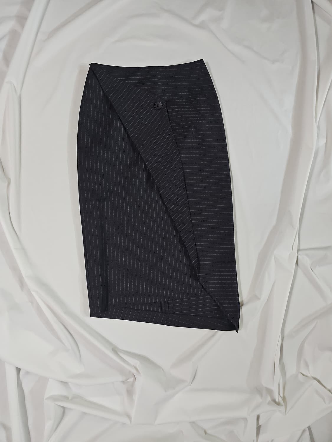 [2] DKNY 핀 스트라이프 랩 스타일 스커트 치마 상품이미지5