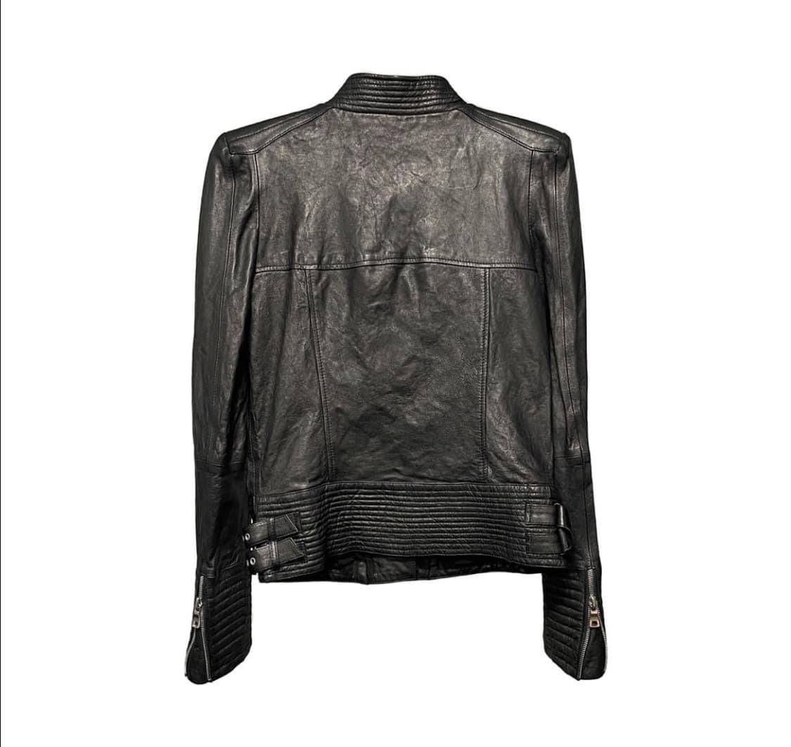 Vintage asymmetrical jacket 빈티지 레더자켓 비대칭 상품이미지2