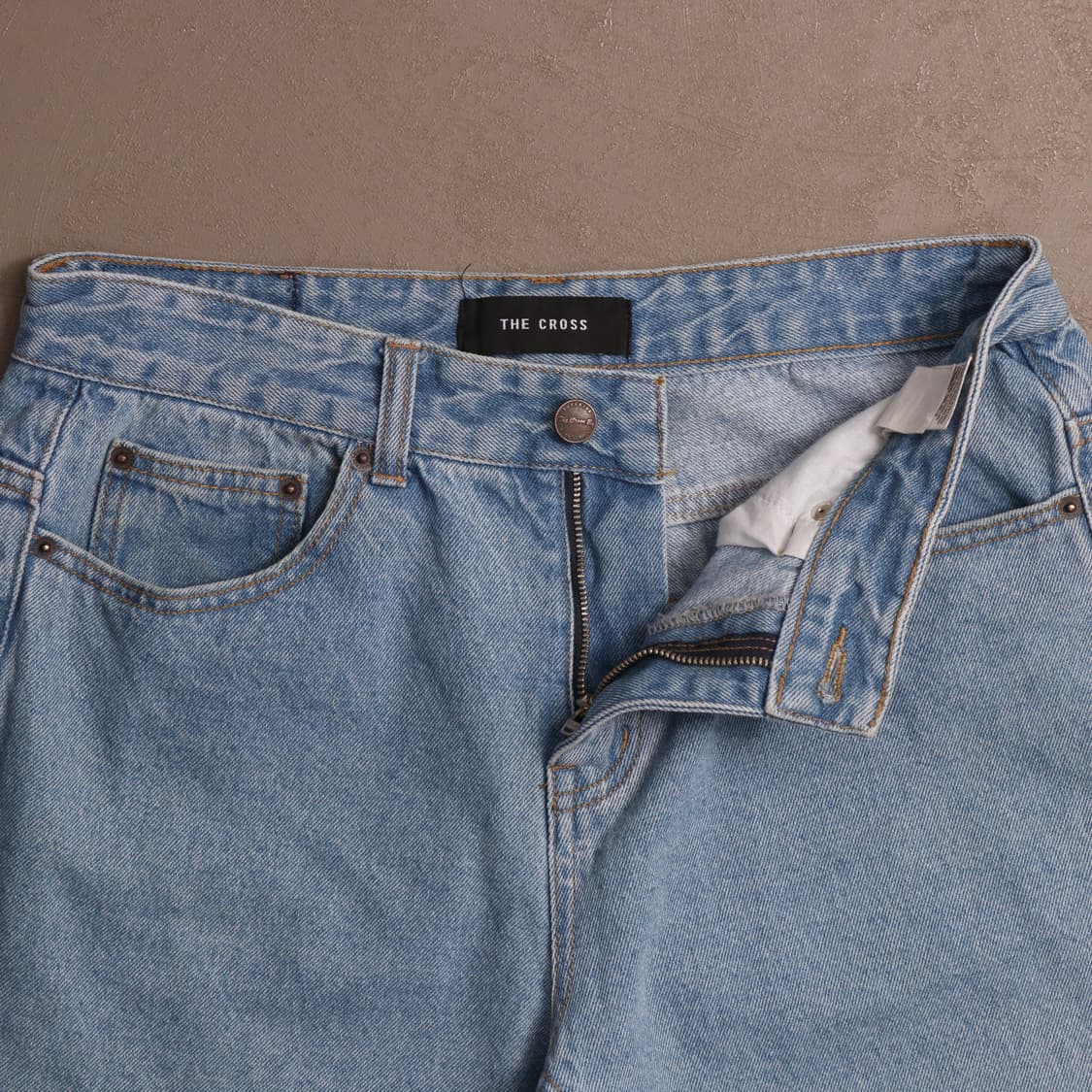 빈티지 연청 데님팬츠 A1799 상품이미지2